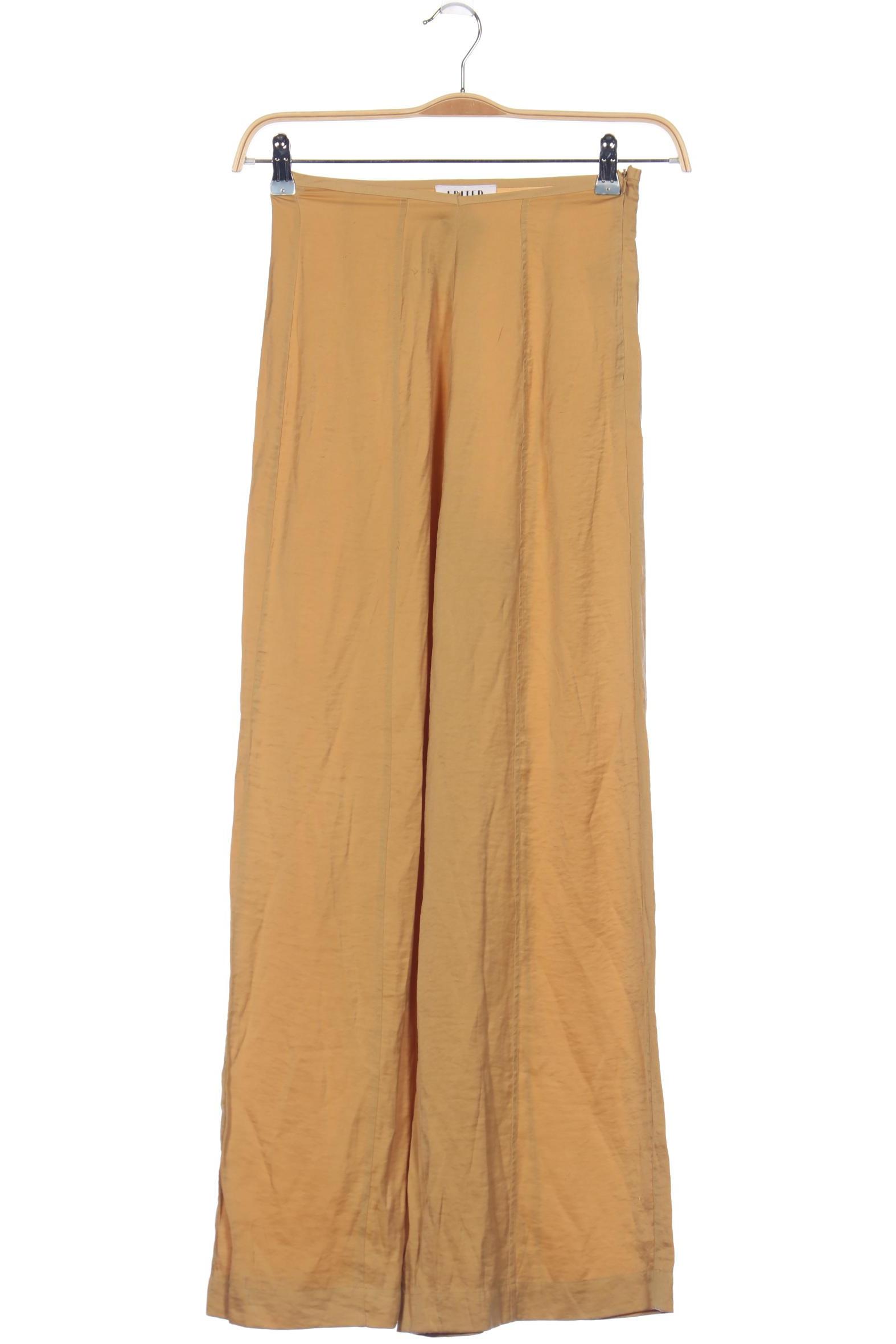 

EDITED THE LABEL Damen Stoffhose, gelb