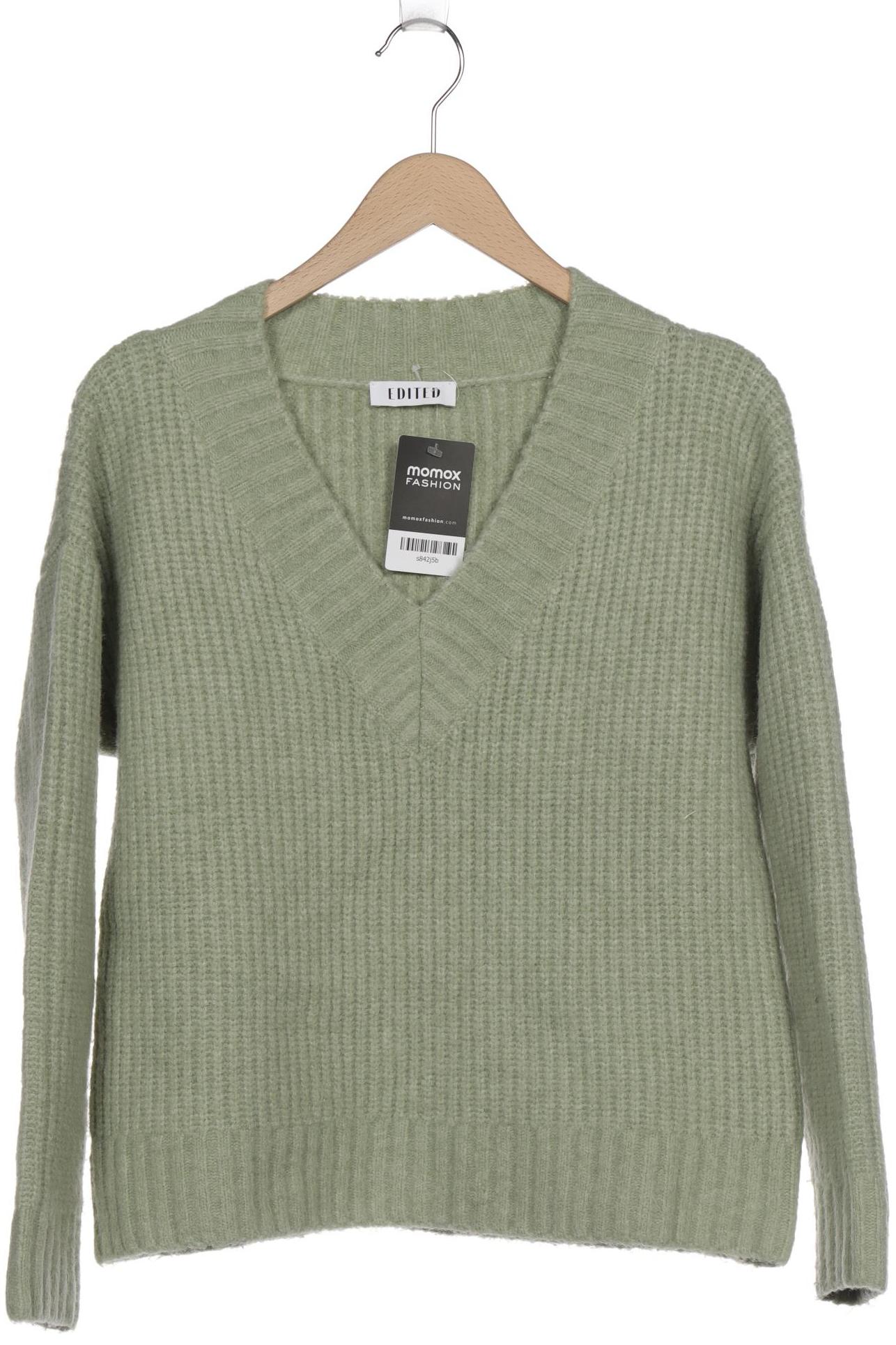 

Edited THE Label Damen Pullover, hellgrün, Gr. 36