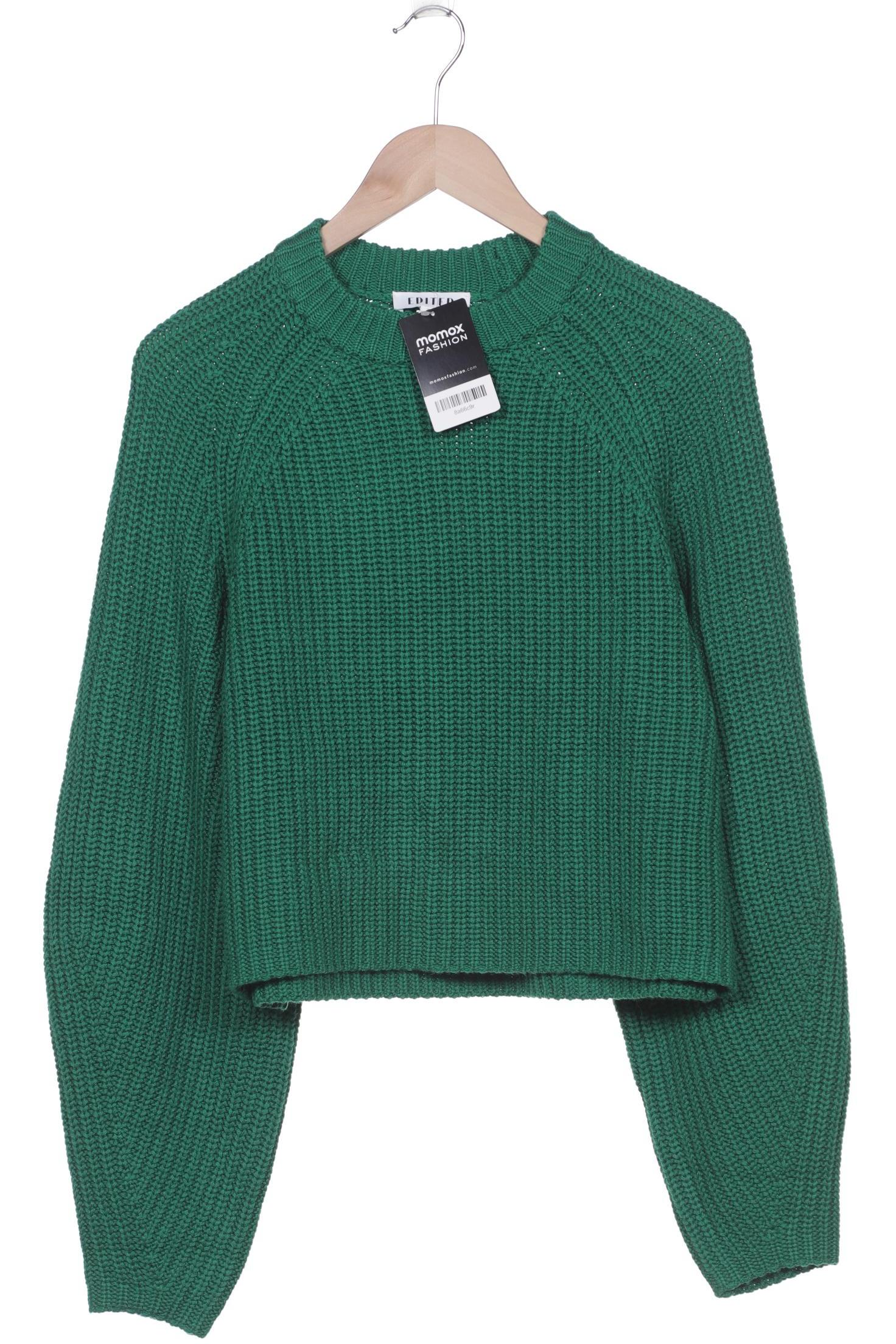 

Edited THE Label Damen Pullover, grün, Gr. 36