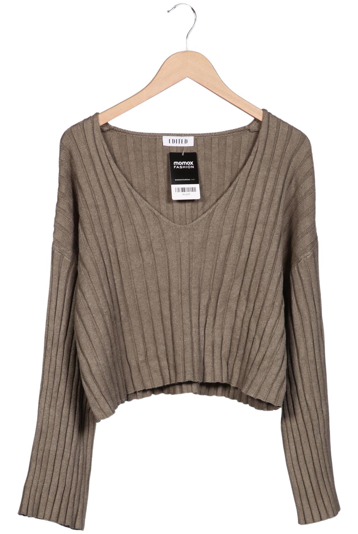 

Edited THE Label Damen Pullover, braun, Gr. 36