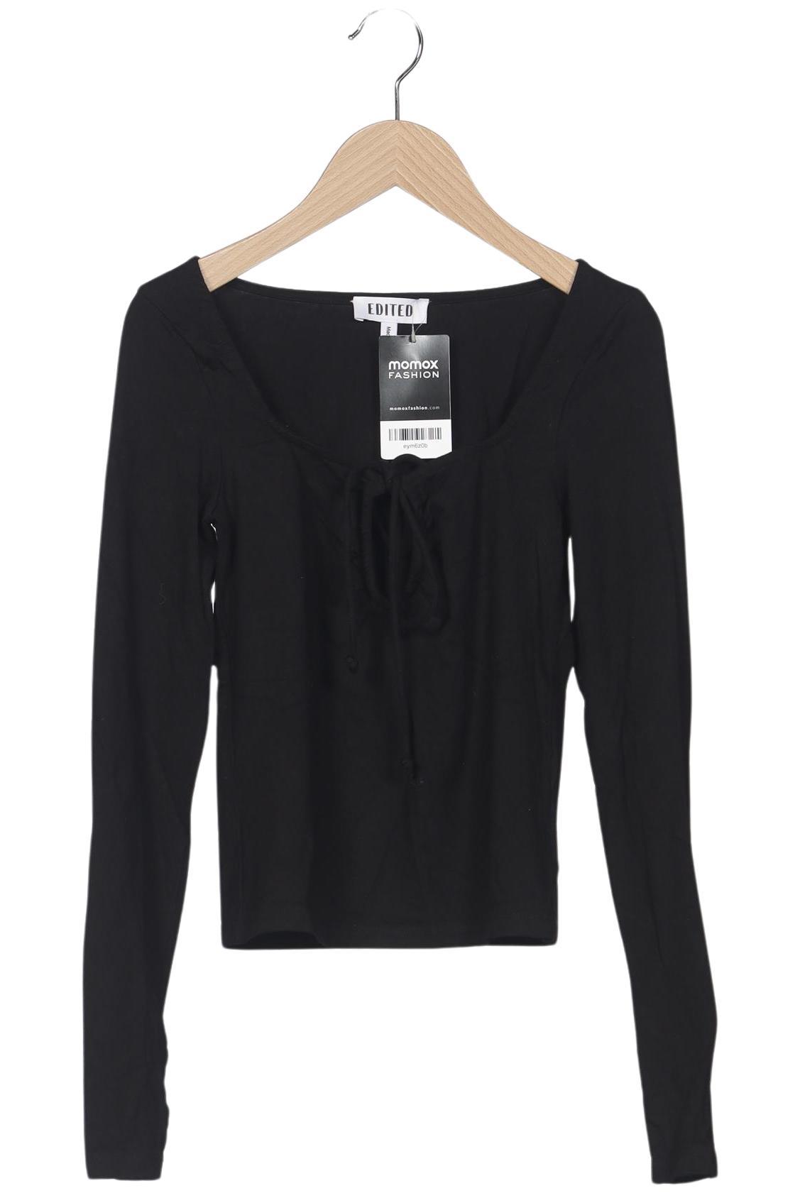 

Edited THE Label Damen Langarmshirt, rot, Gr. 34