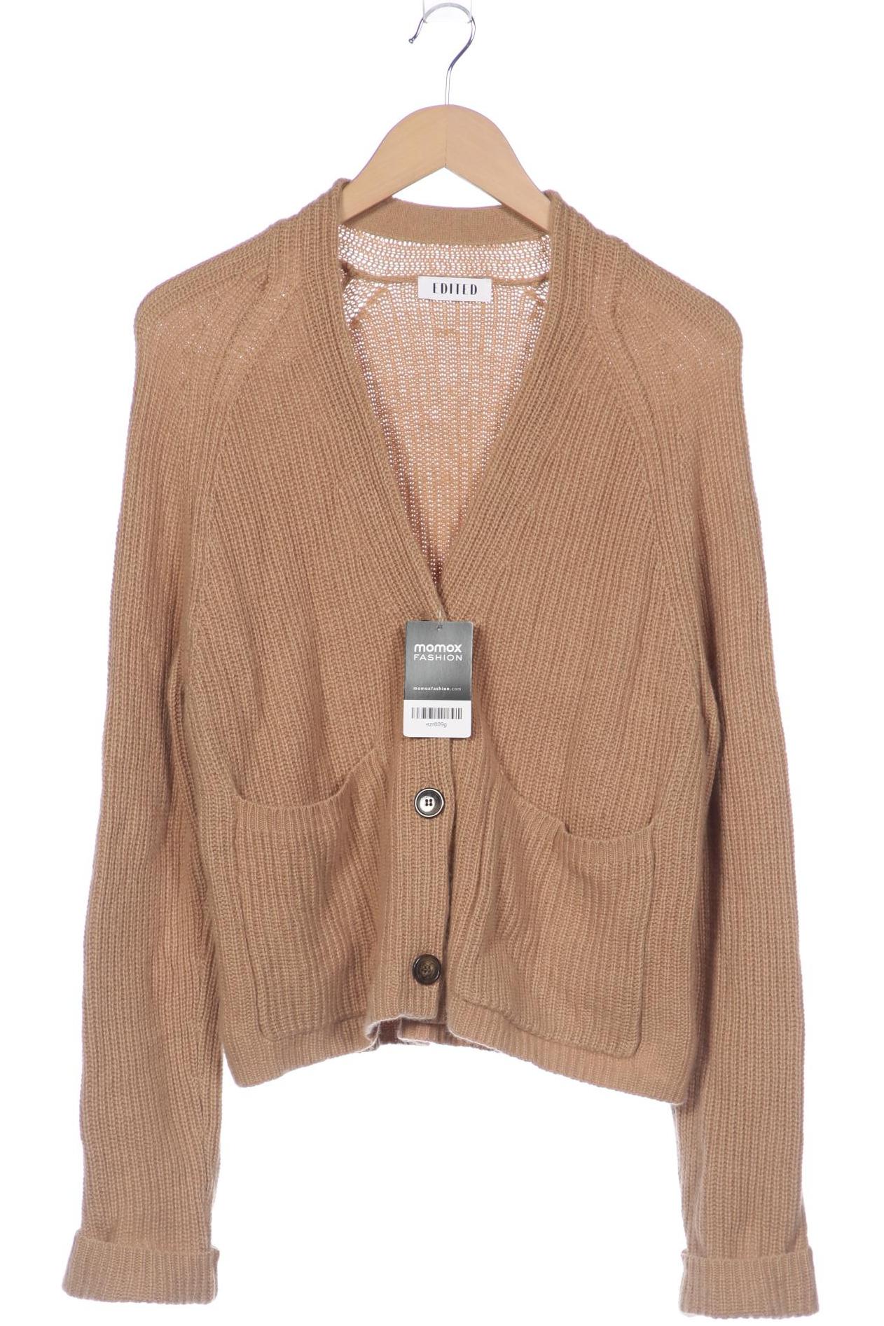 

EDITED THE LABEL Damen Strickjacke, beige