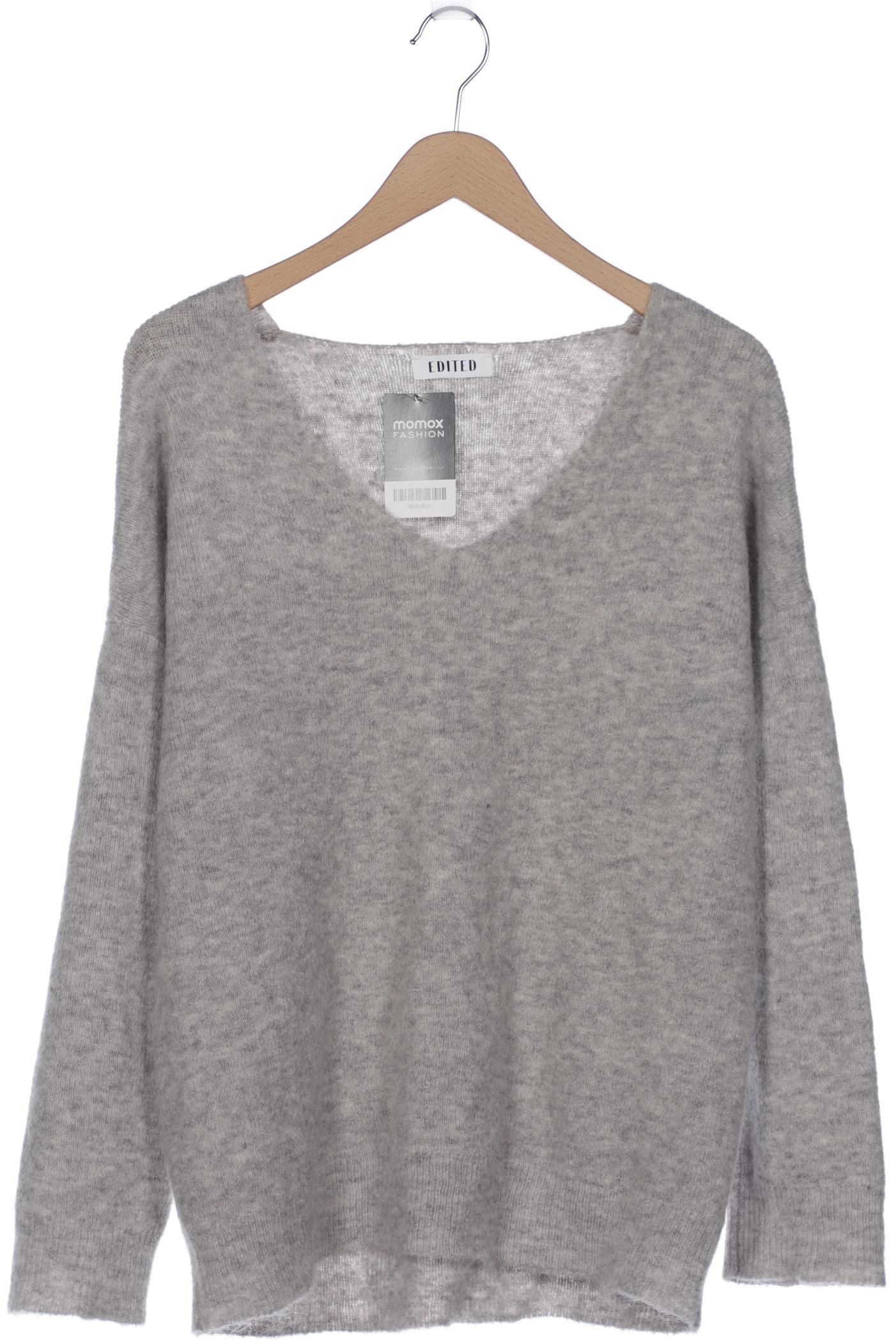 

Edited THE Label Damen Pullover, grau, Gr. 38