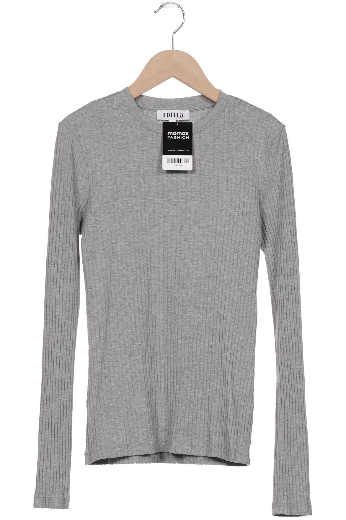 

EDITED THE LABEL Damen Langarmshirt, grau