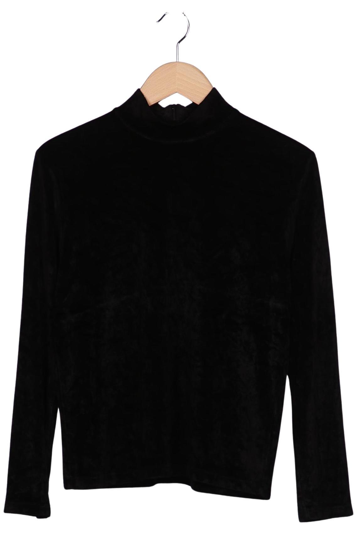 

Edited THE Label Damen Langarmshirt, schwarz, Gr. 38