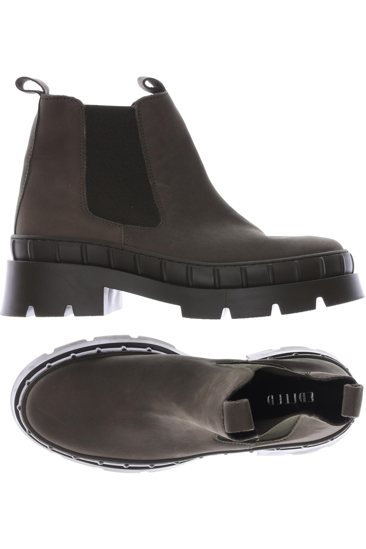 

EDITED THE LABEL Damen Stiefelette, grün