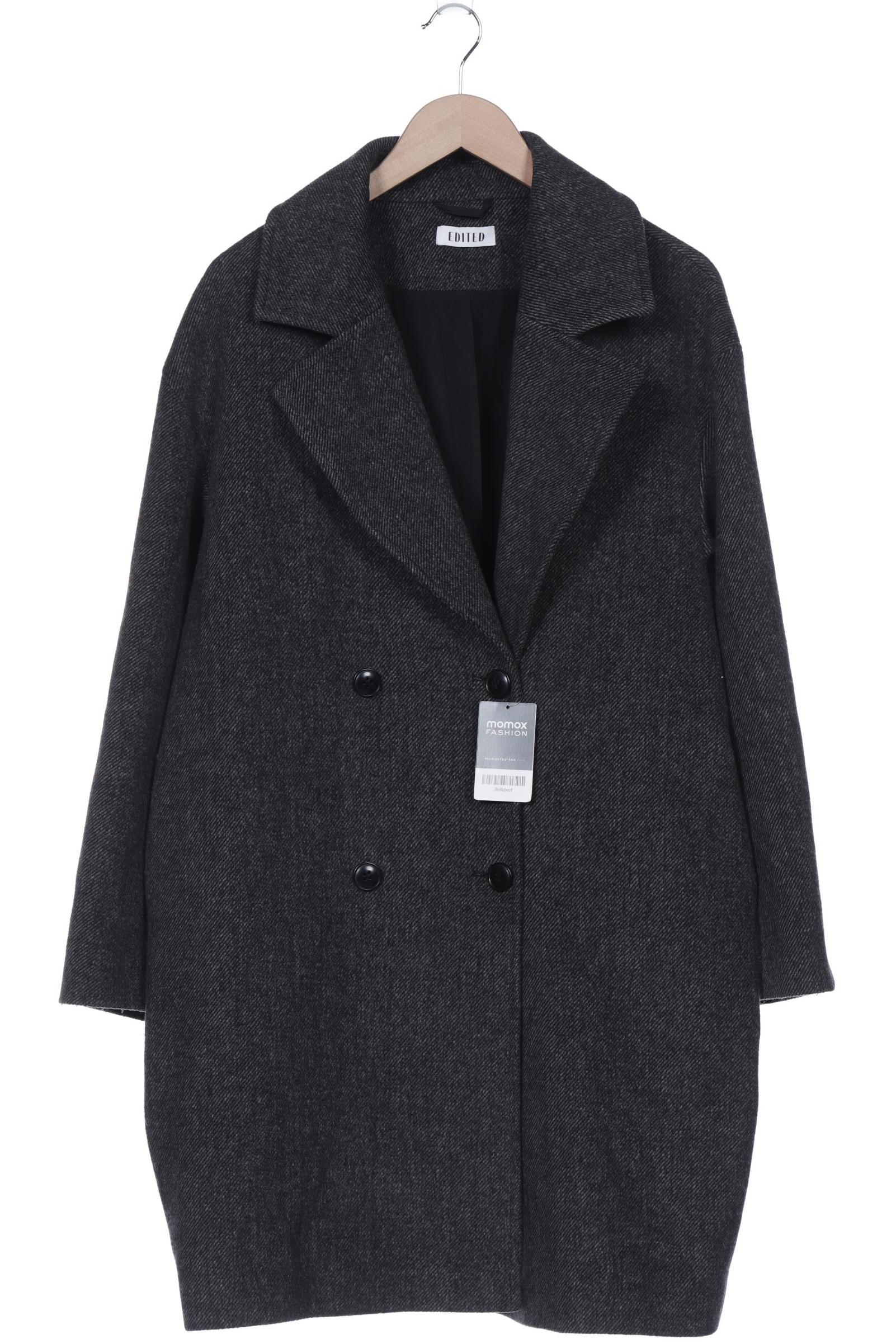

Edited THE Label Damen Mantel, grau, Gr. 46