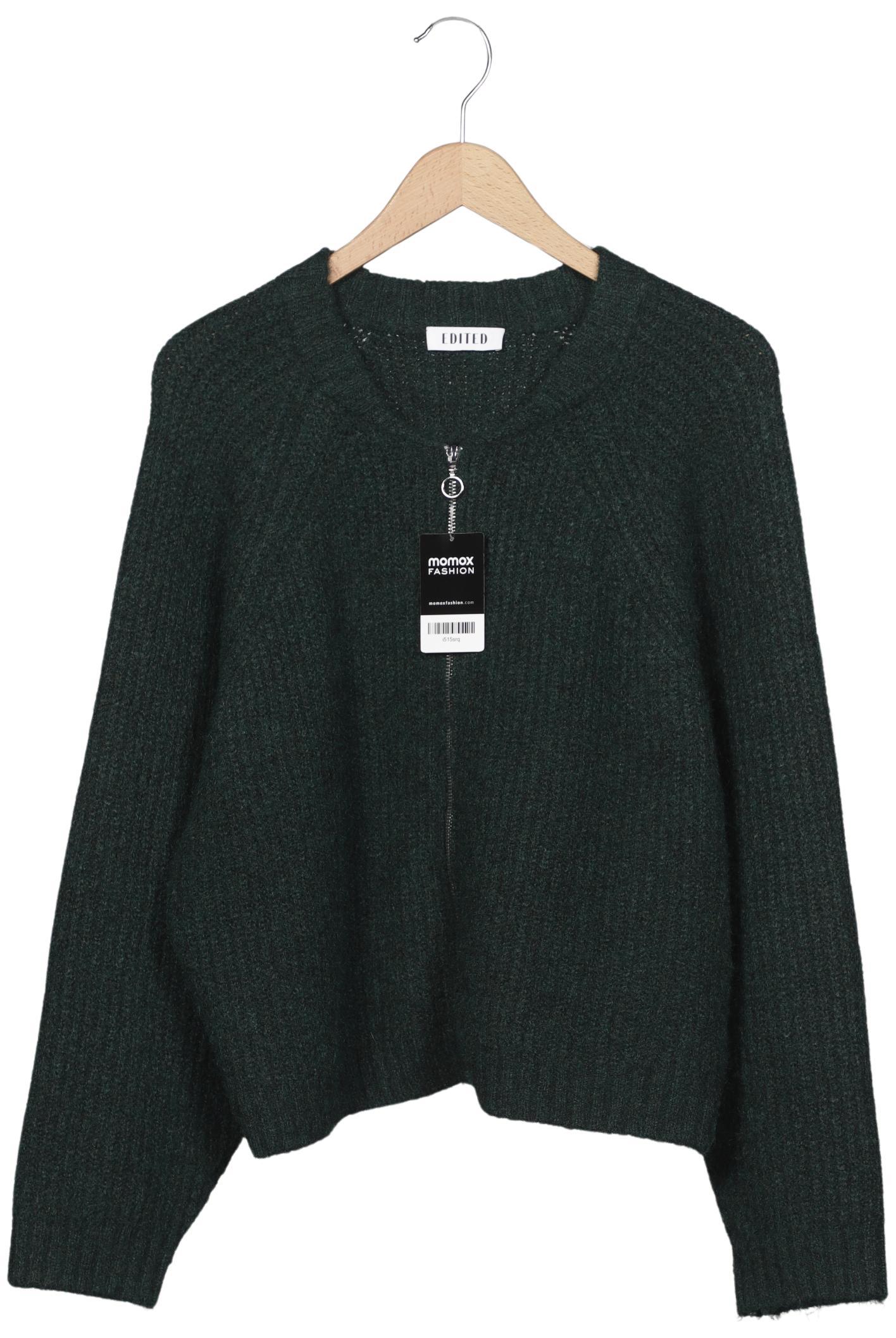 

Edited THE Label Damen Strickjacke, grün, Gr. 42