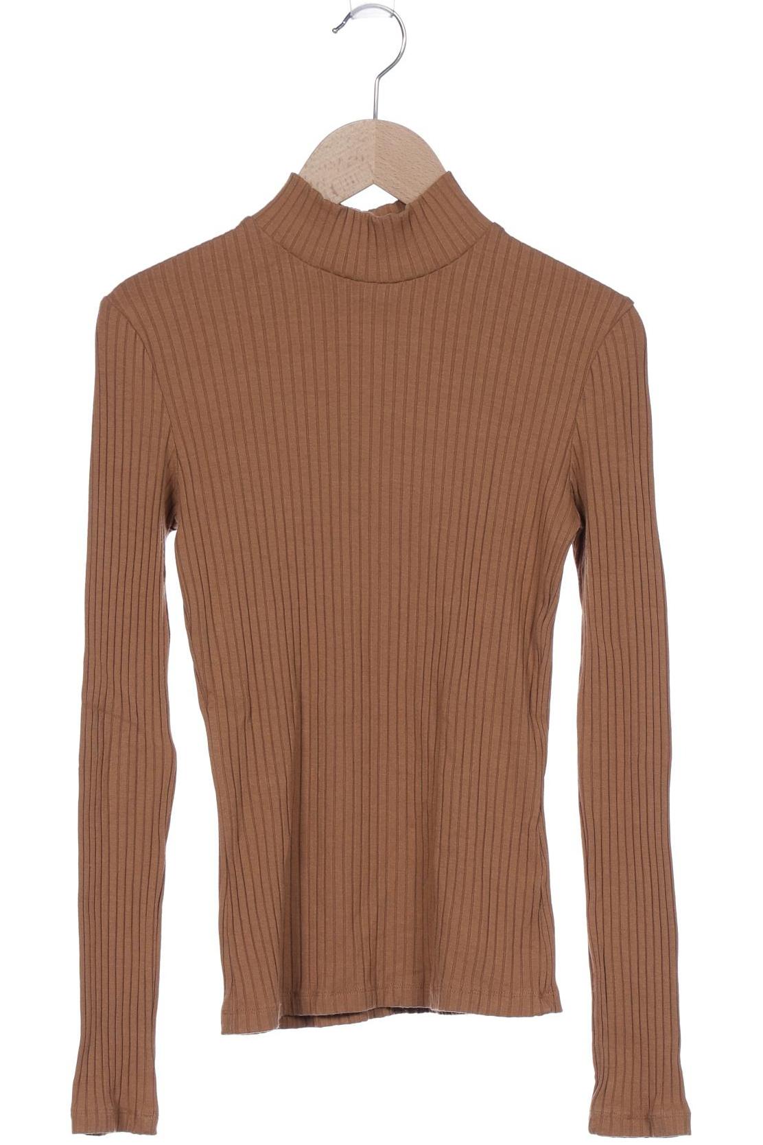 

Edited THE Label Damen Langarmshirt, braun, Gr. 34