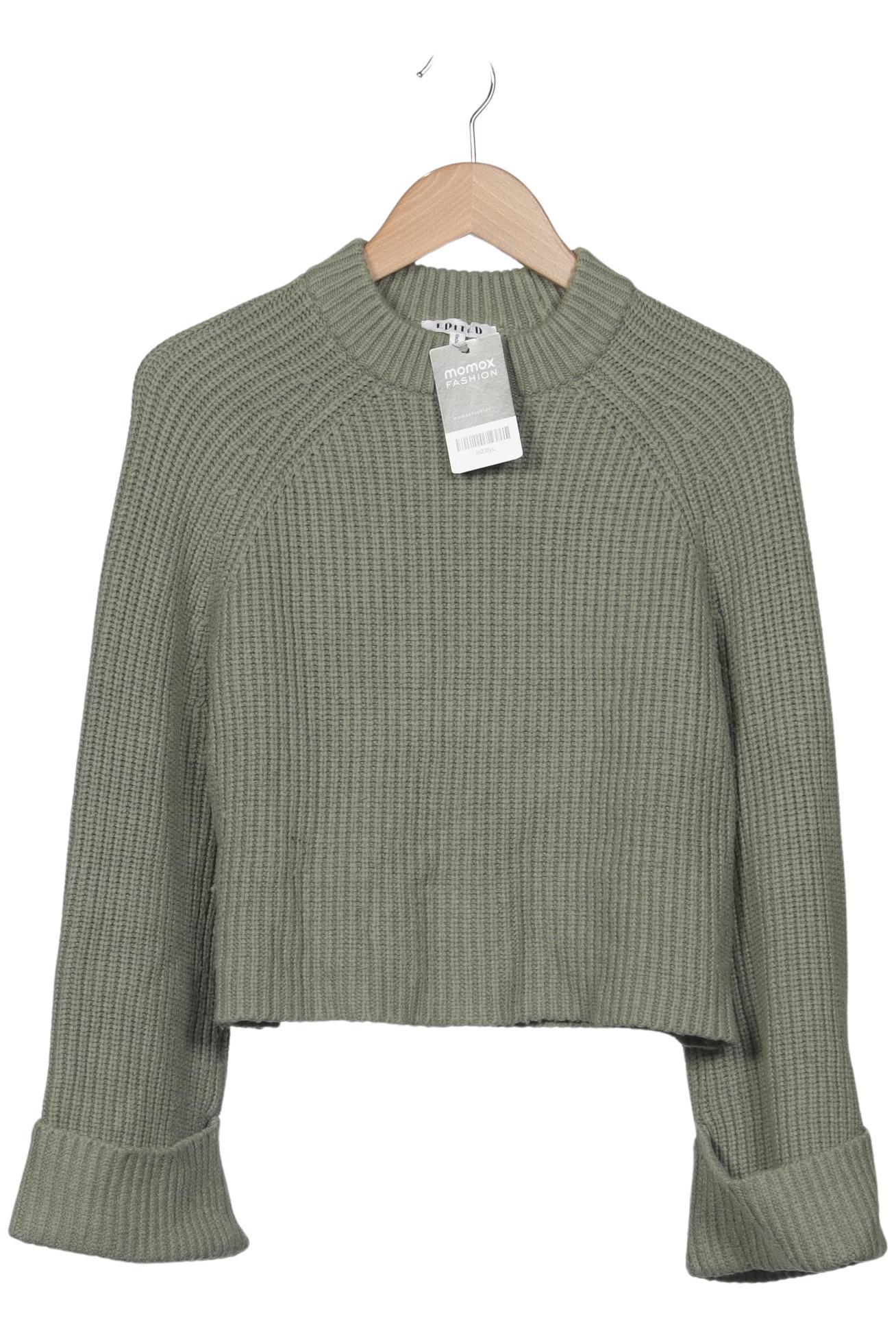 

Edited THE Label Damen Pullover, grün, Gr. 36