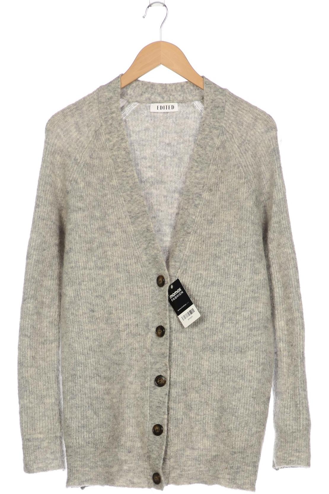 

Edited THE Label Damen Strickjacke, grau, Gr. 40