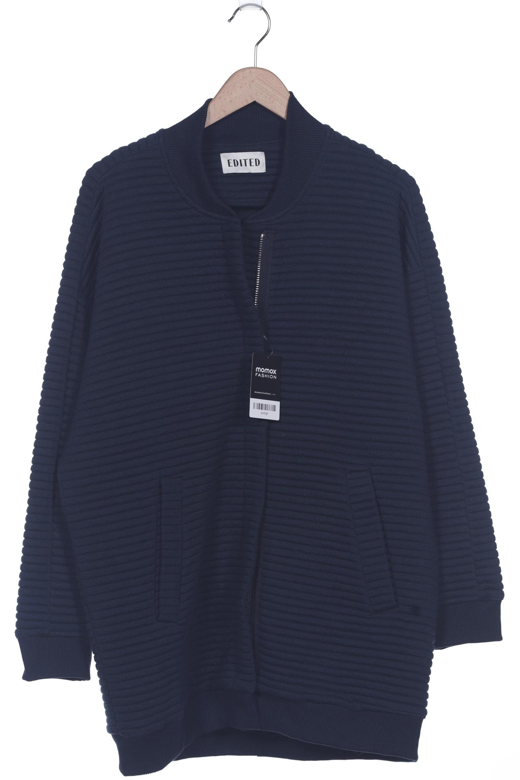 

EDITED THE LABEL Damen Strickjacke, marineblau