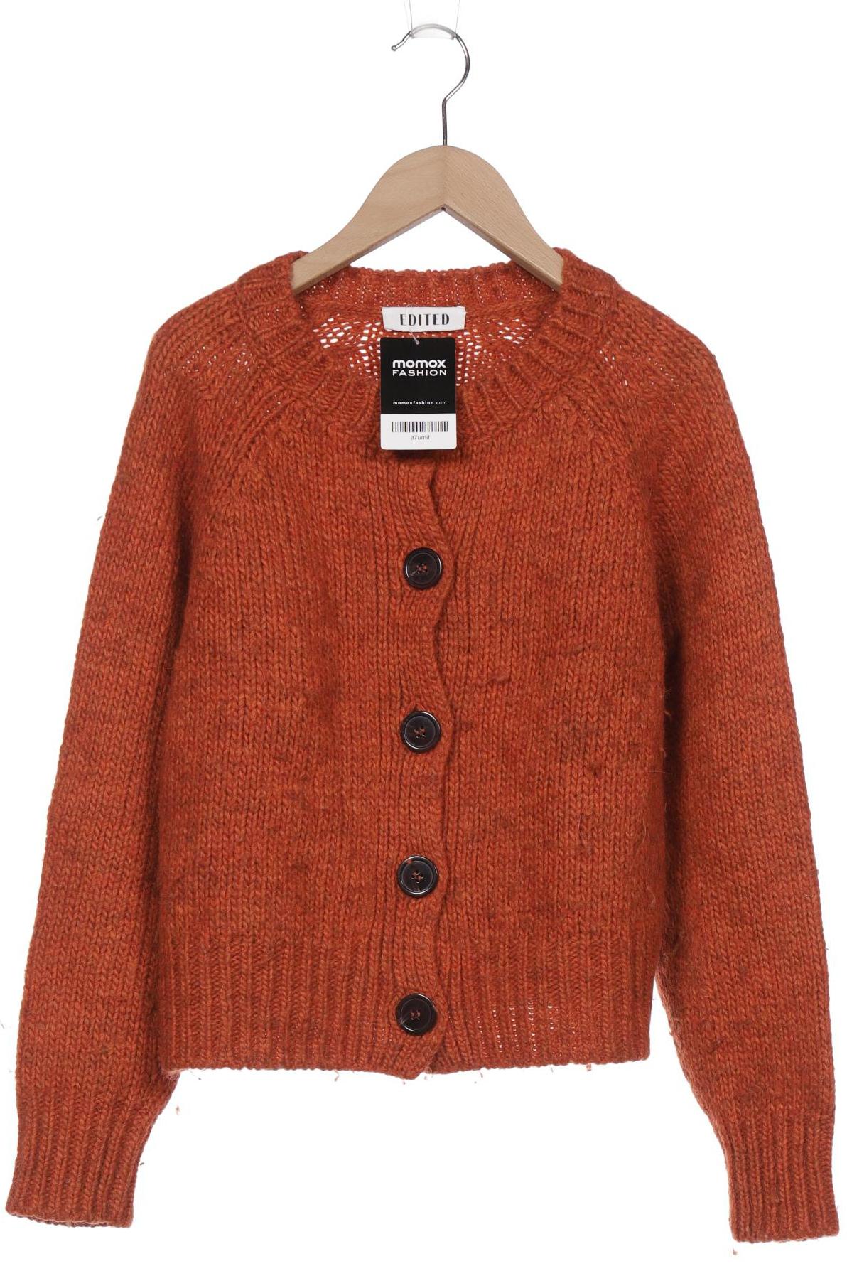 

EDITED THE LABEL Damen Strickjacke, orange