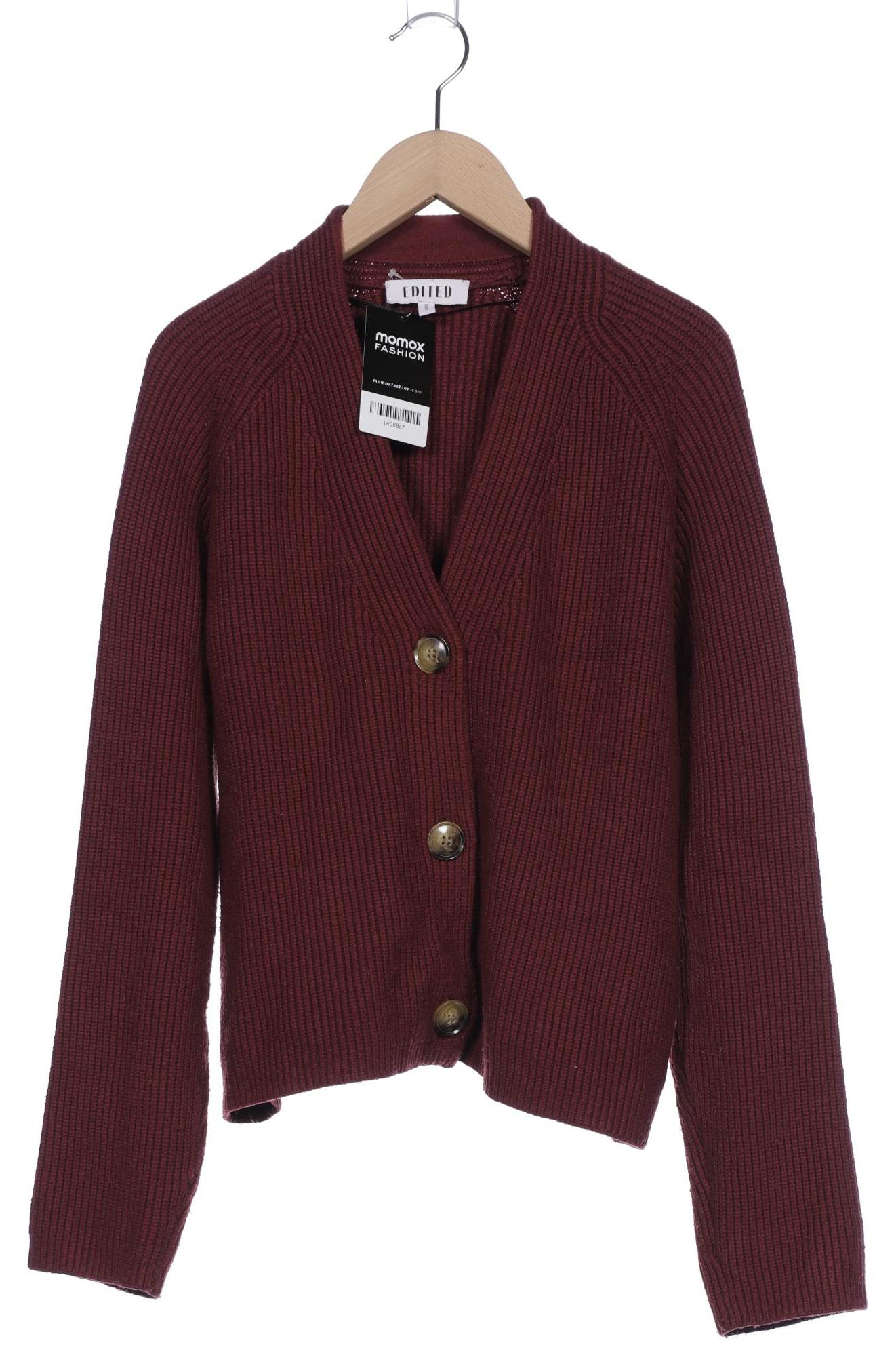 

Edited THE Label Damen Strickjacke, bordeaux, Gr. 34