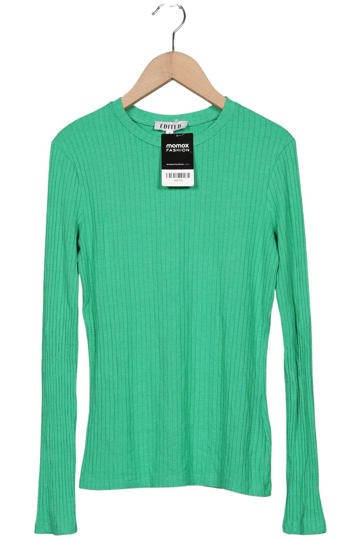 

Edited THE Label Damen Langarmshirt, grün, Gr. 40