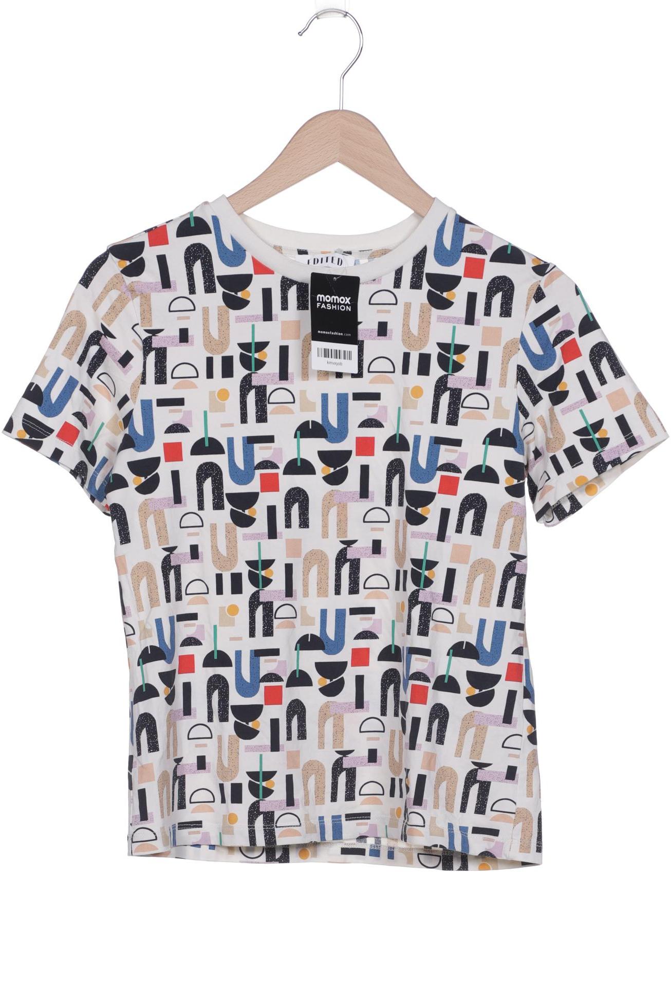

EDITED THE LABEL Damen T-Shirt, cremeweiß
