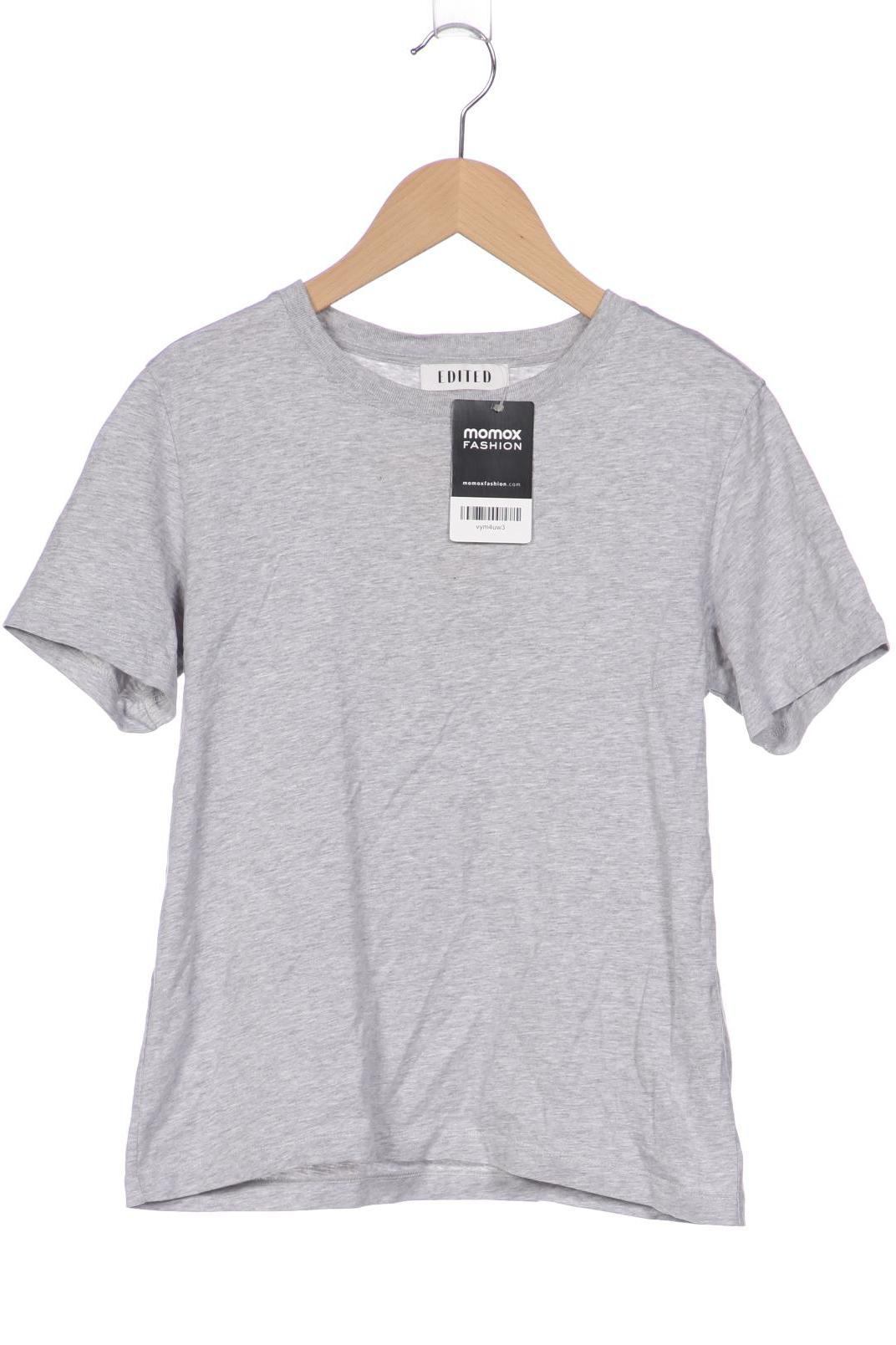 

Edited THE Label Damen T-Shirt, grau, Gr. 36