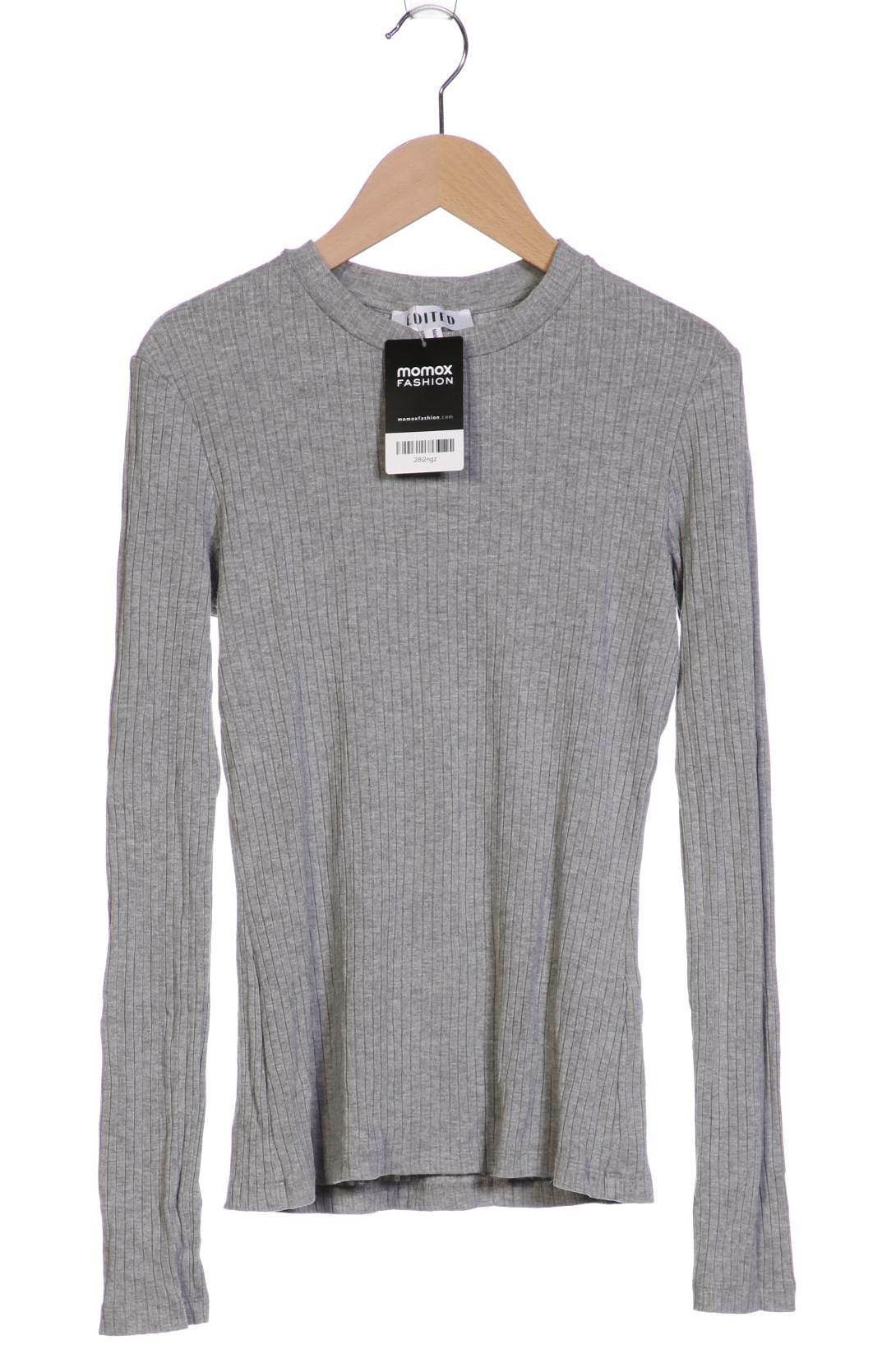 

Edited THE Label Damen Langarmshirt, grau, Gr. 38