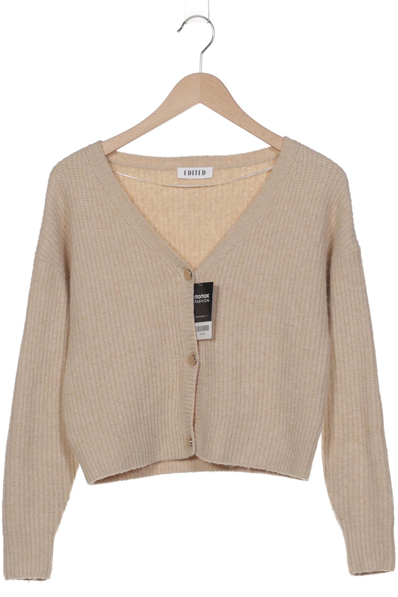 

Edited THE Label Damen Strickjacke, beige, Gr. 36