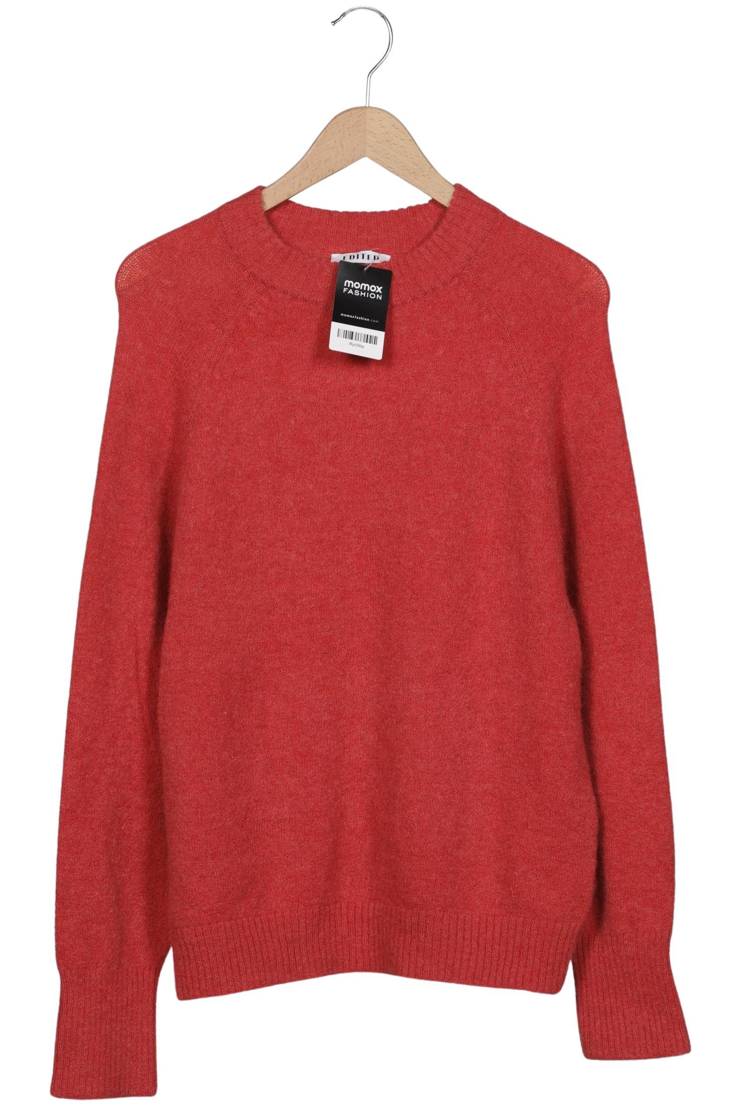 

Edited THE Label Damen Pullover, rot, Gr. 38