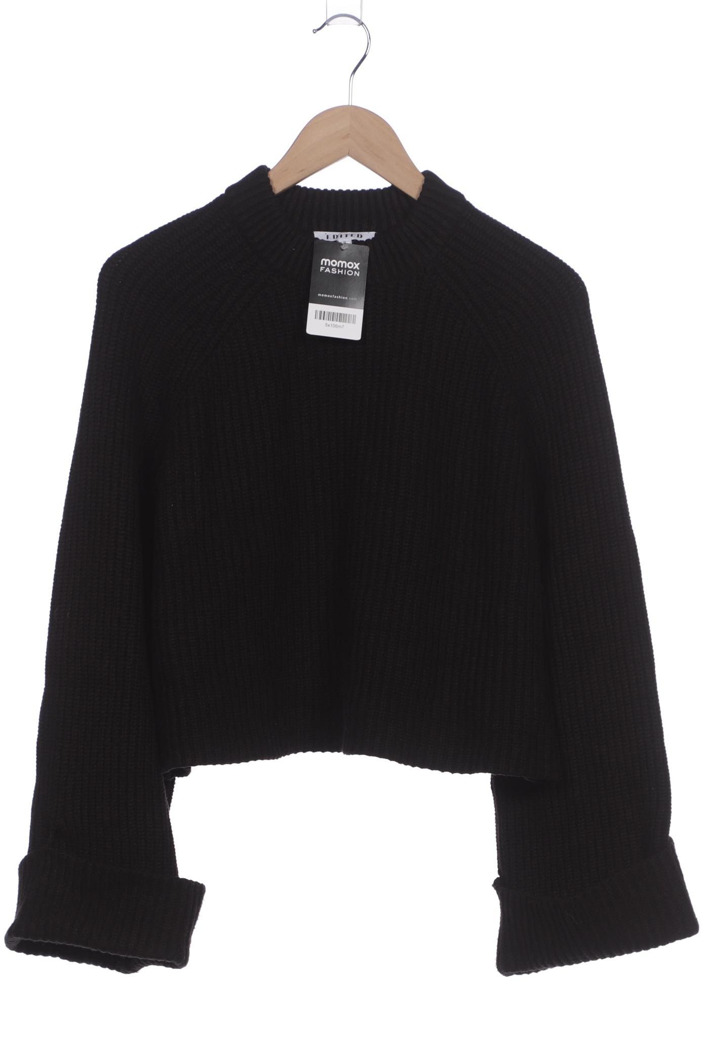 

Edited THE Label Damen Pullover, schwarz, Gr. 42