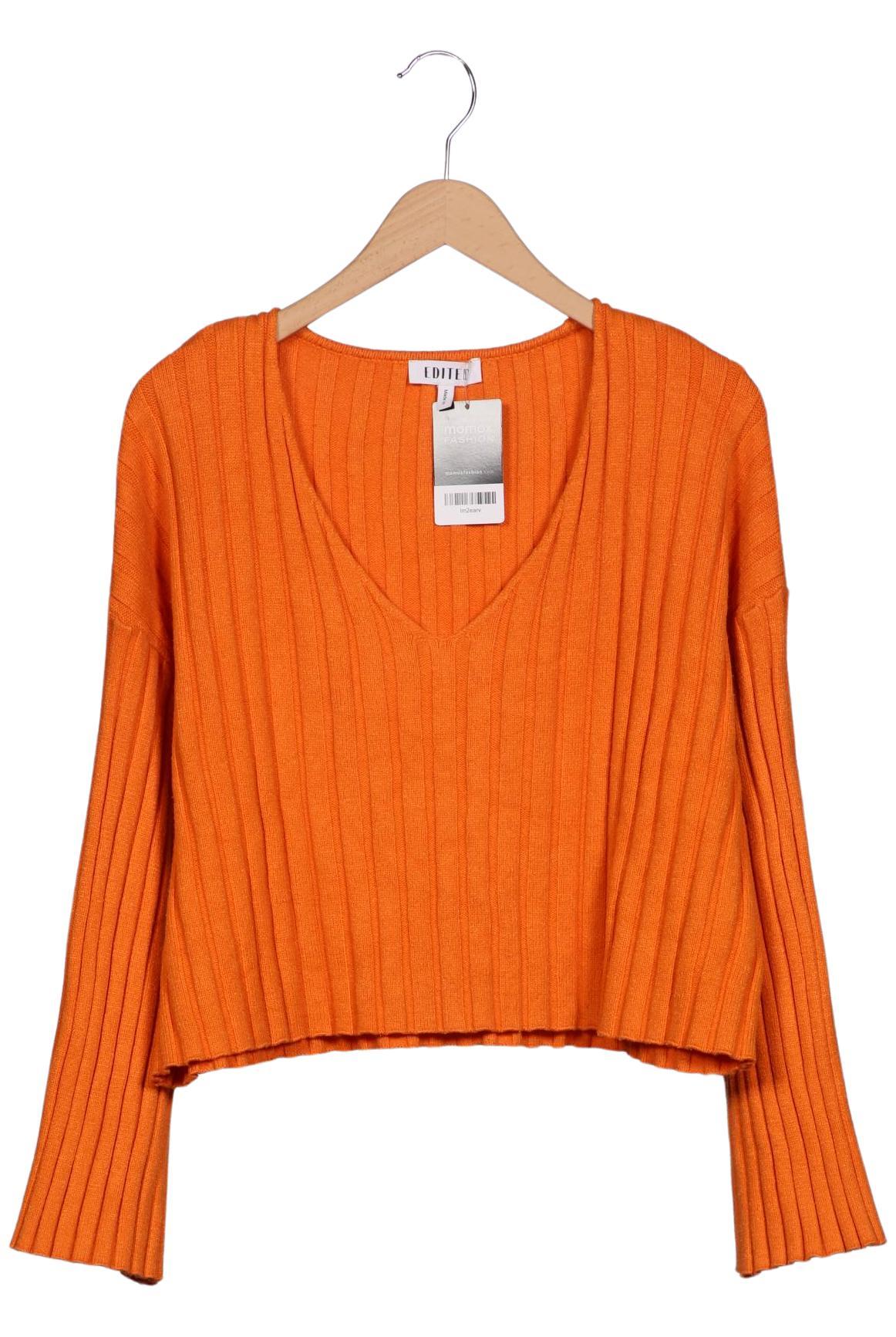 

Edited THE Label Damen Pullover, orange, Gr. 34