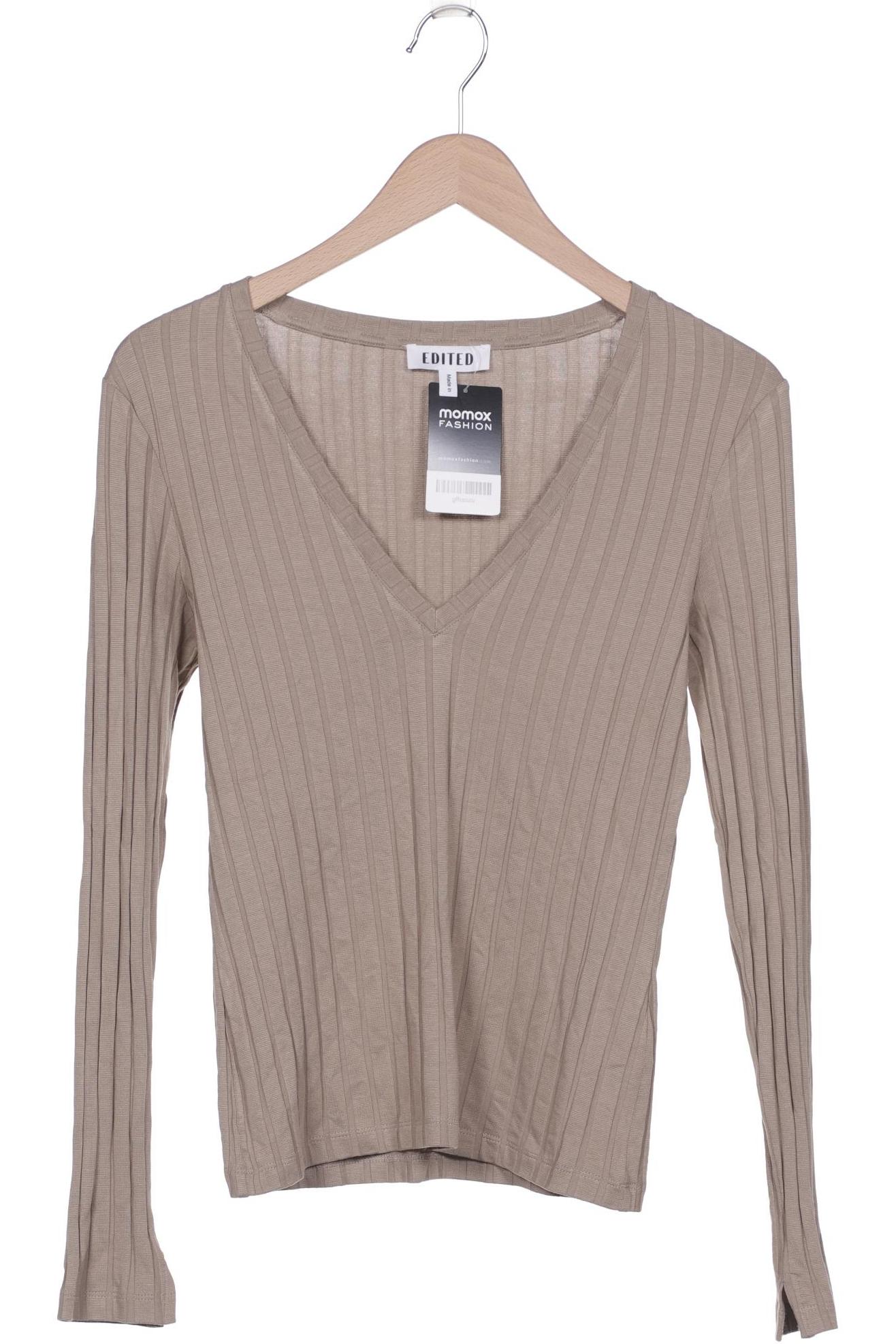 

EDITED THE LABEL Damen Langarmshirt, beige