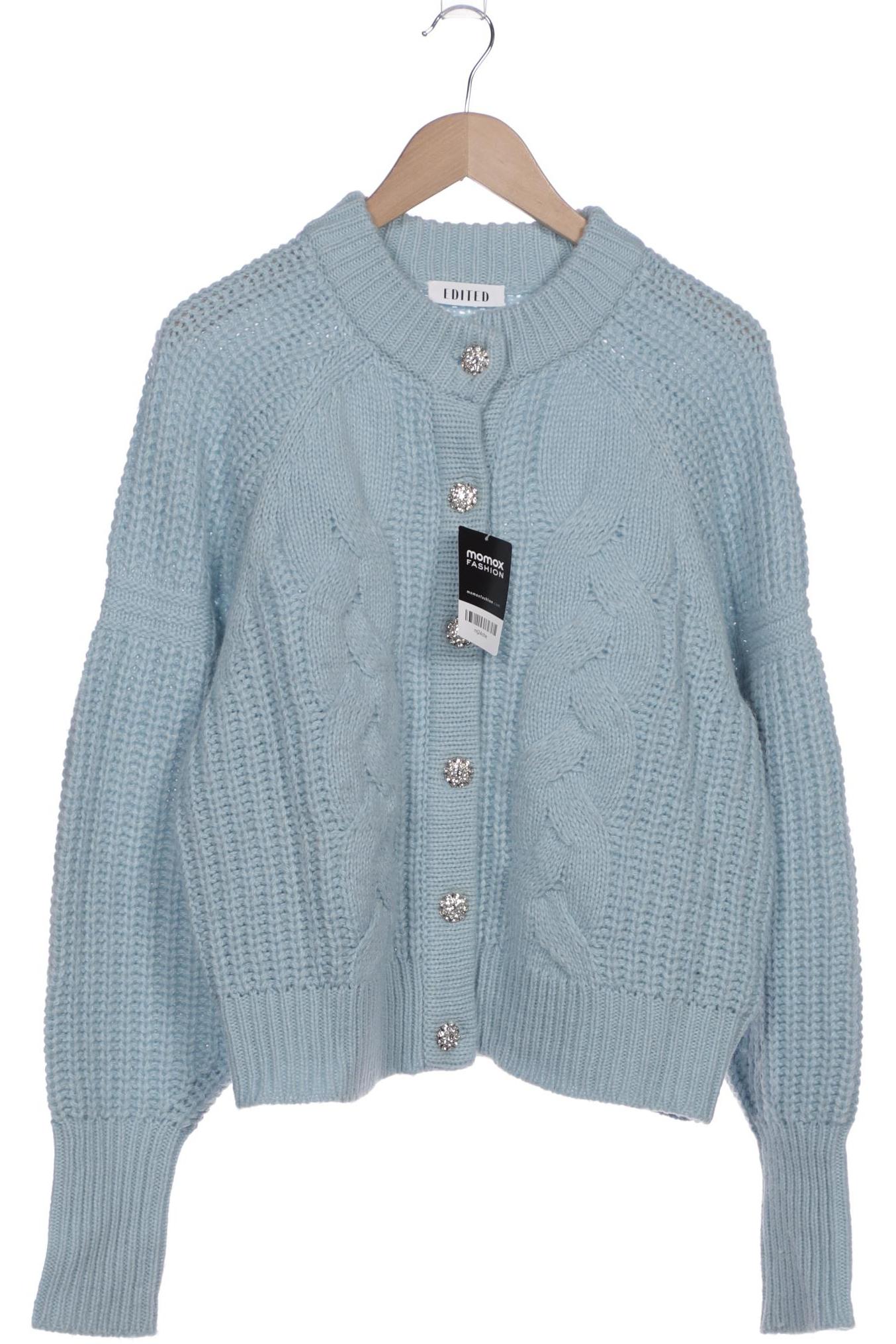 

Edited THE Label Damen Strickjacke, hellblau, Gr. 42