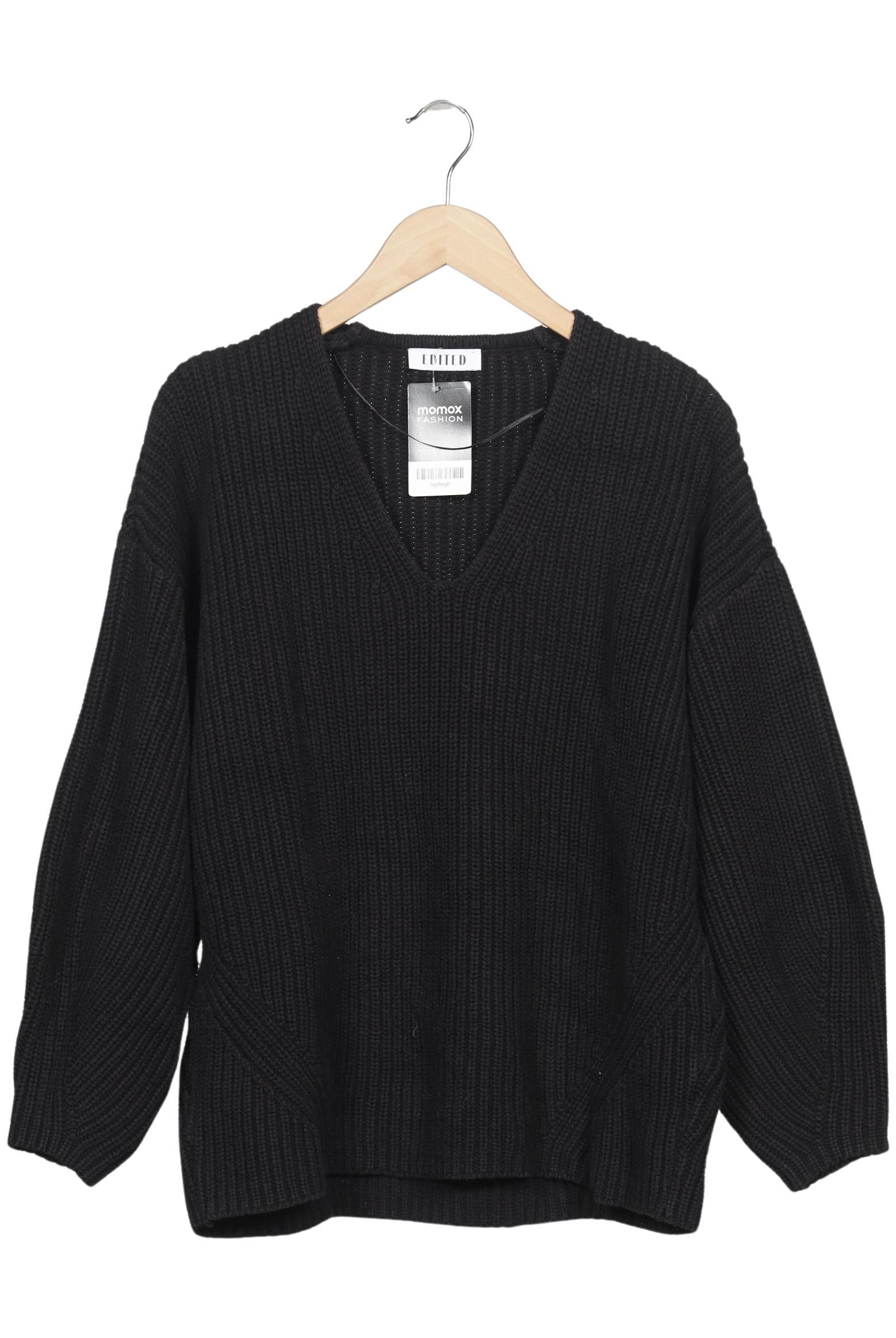 

Edited THE Label Damen Pullover, schwarz, Gr. 38