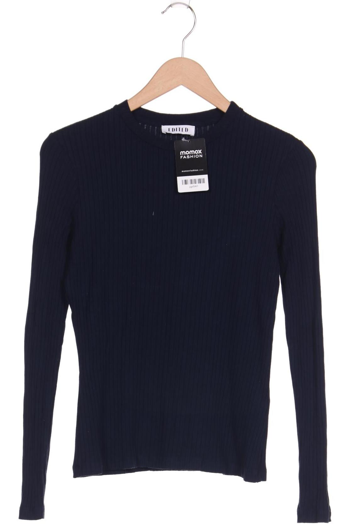 

Edited THE Label Damen Langarmshirt, marineblau, Gr. 40