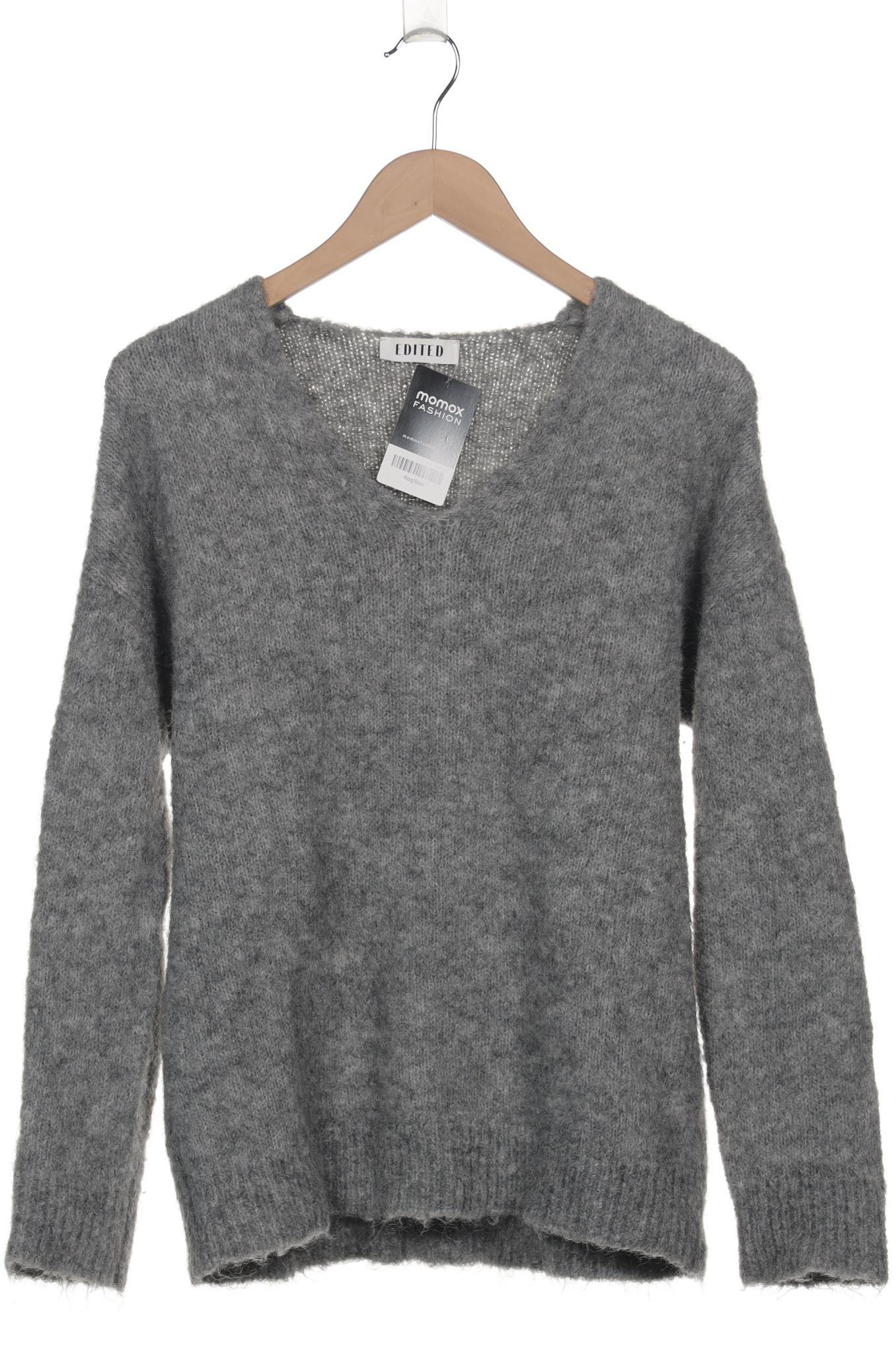 

Edited THE Label Damen Pullover, grau, Gr. 34