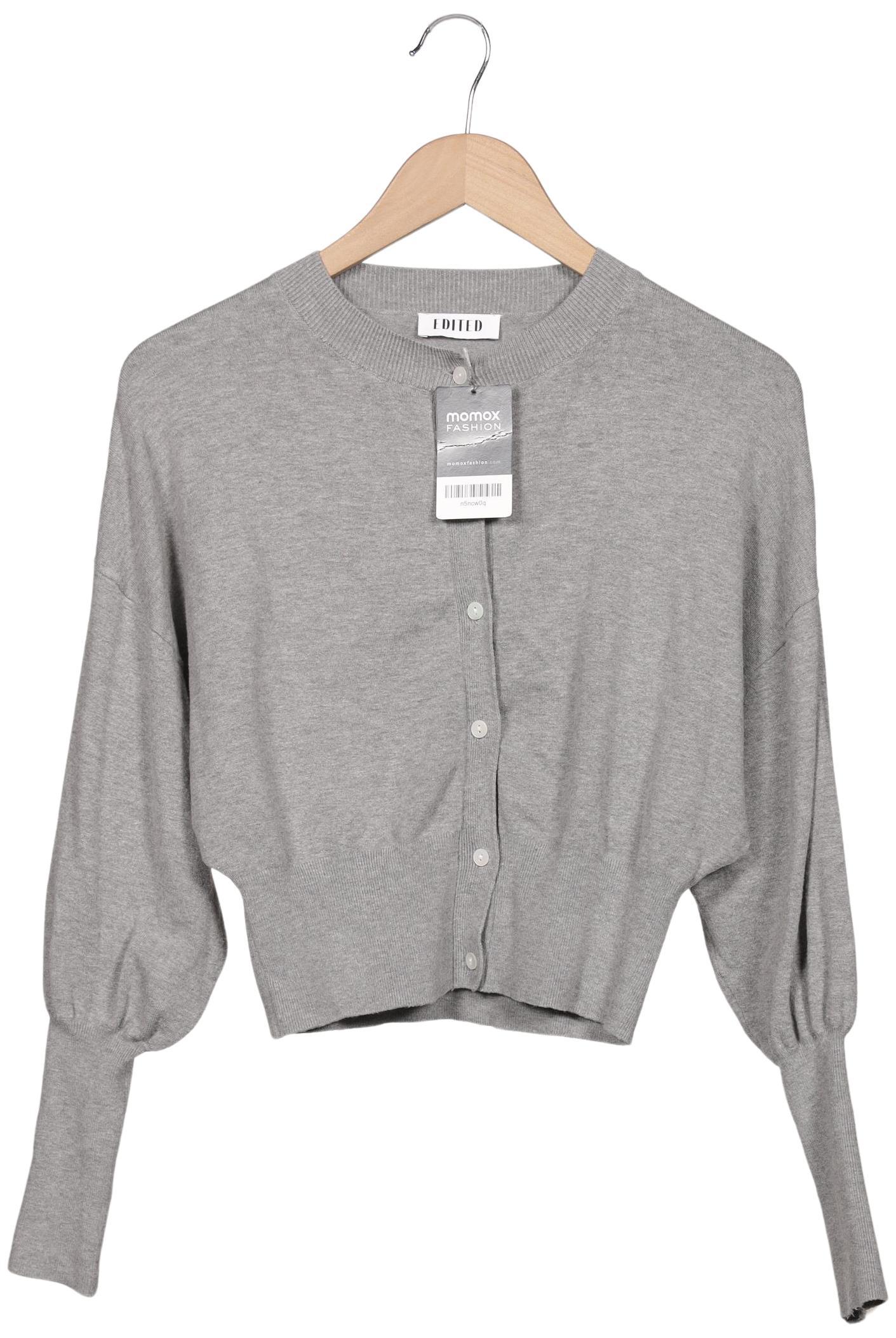 

Edited THE Label Damen Strickjacke, grau, Gr. 36