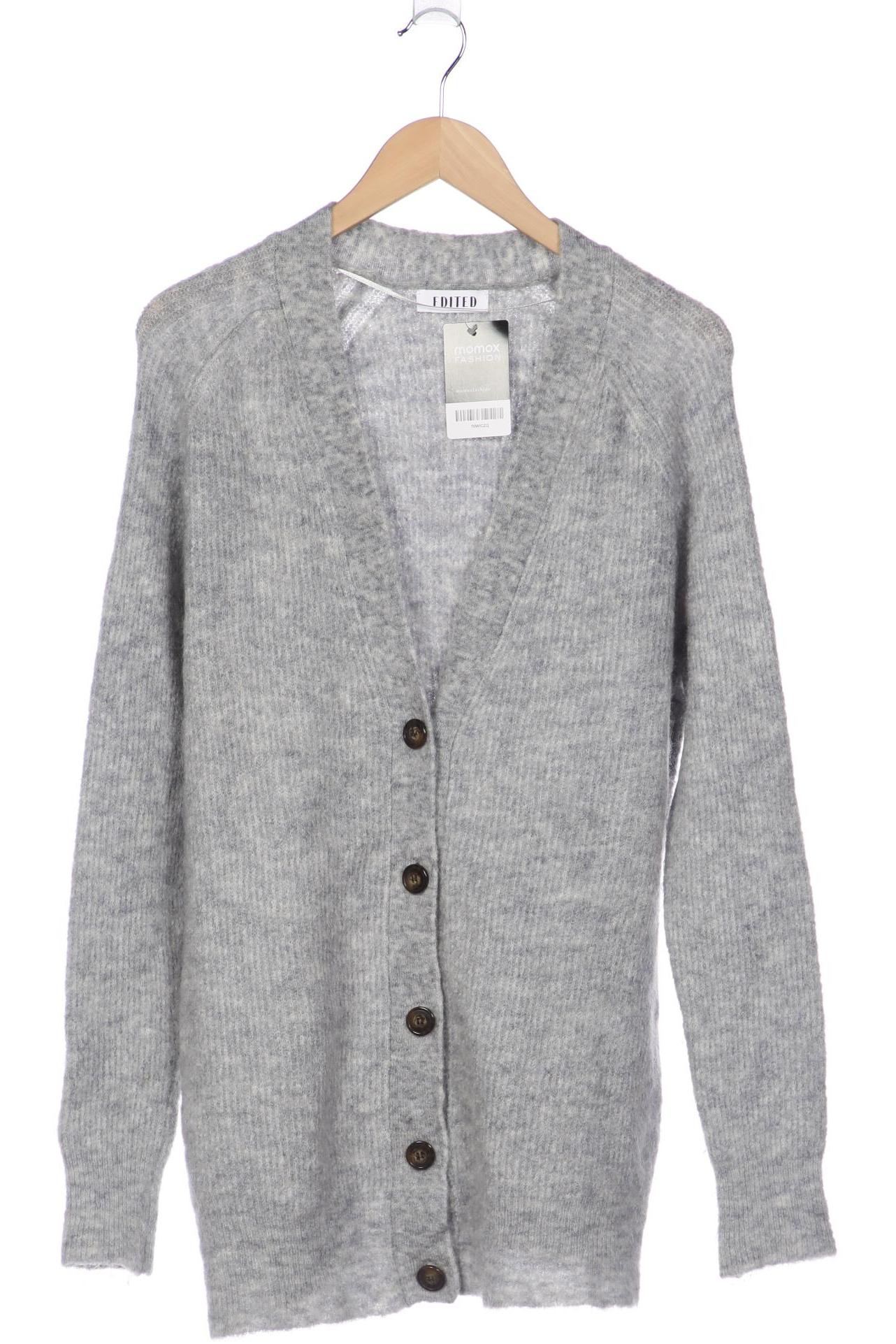 

EDITED THE LABEL Damen Strickjacke, grau