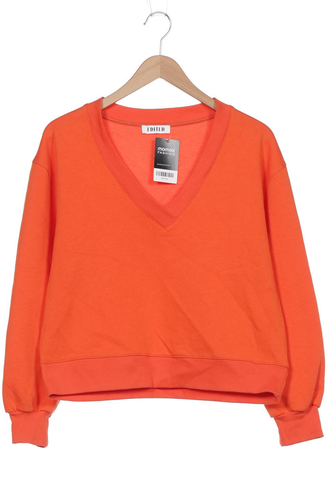 

EDITED THE LABEL Damen Sweatshirt, orange