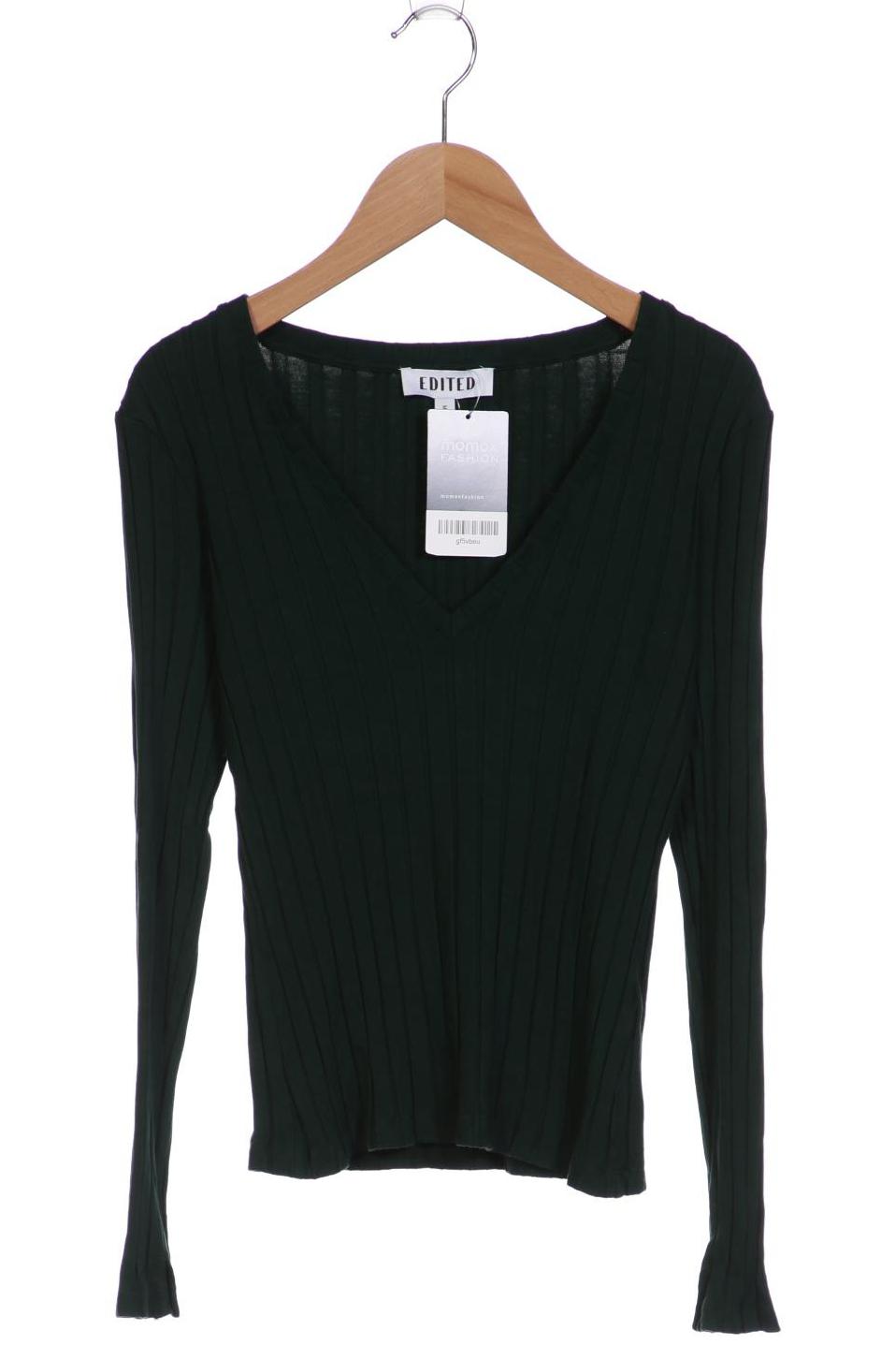 

Edited THE Label Damen Langarmshirt, grün, Gr. 34