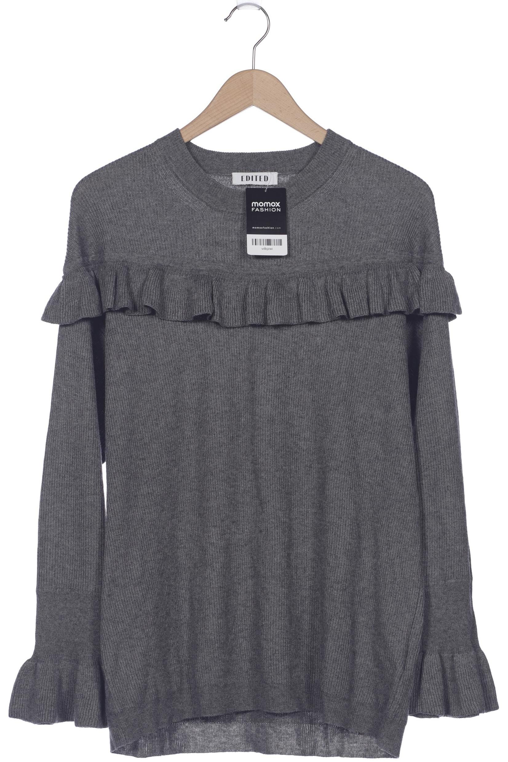 

Edited THE Label Damen Pullover, grau, Gr. 38