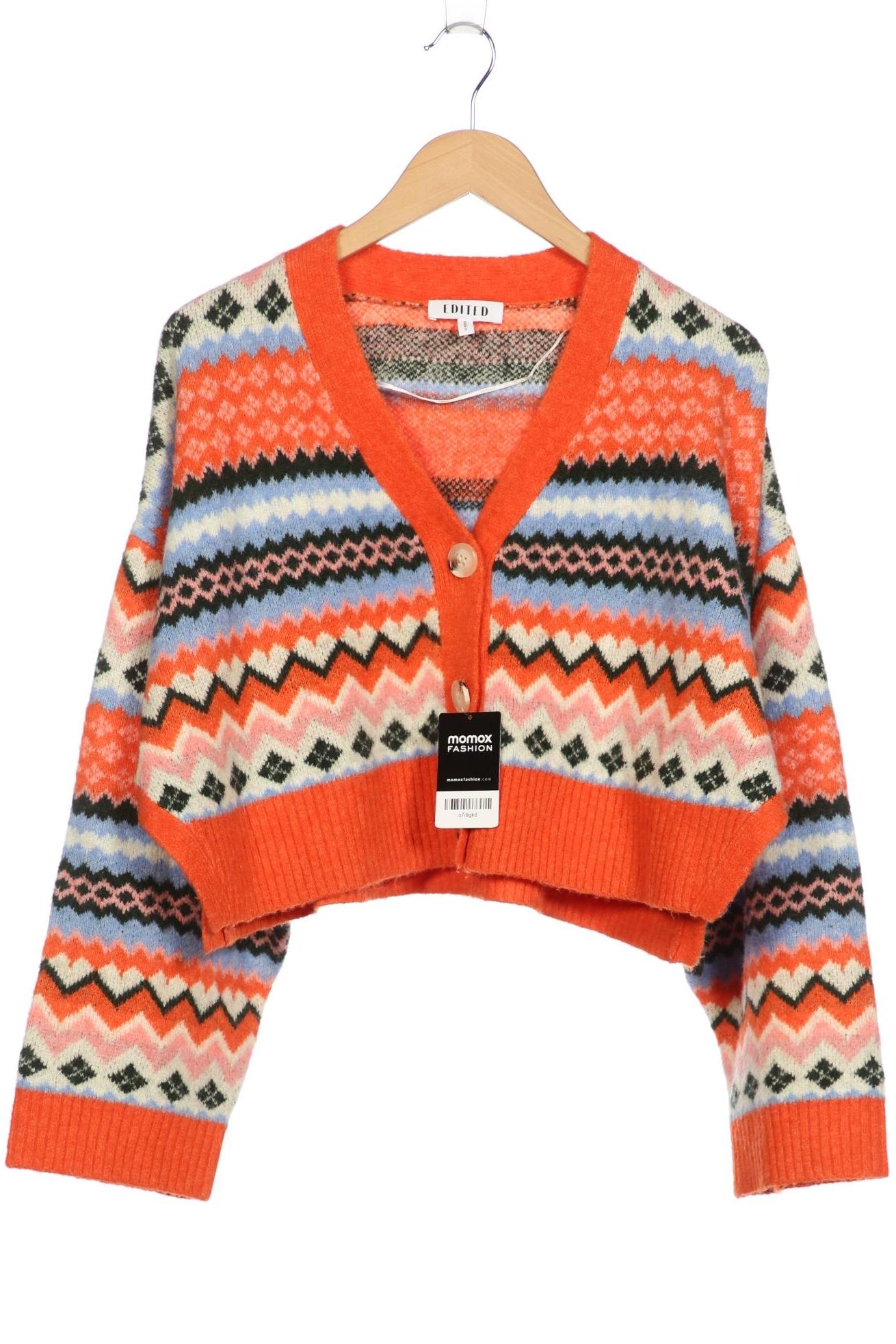 

Edited THE Label Damen Strickjacke, orange, Gr. 38