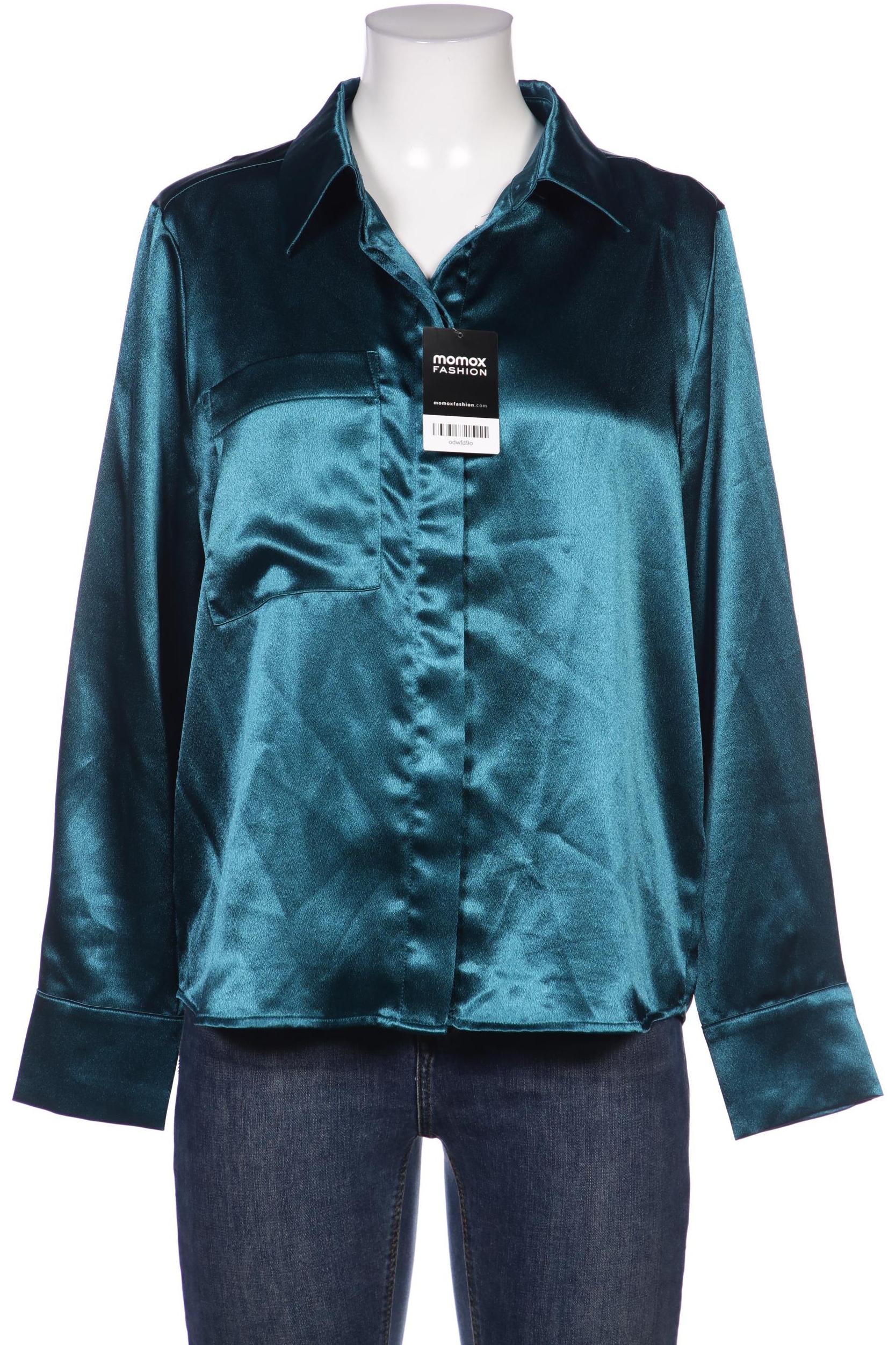 

Edited THE Label Damen Bluse, türkis, Gr. 42