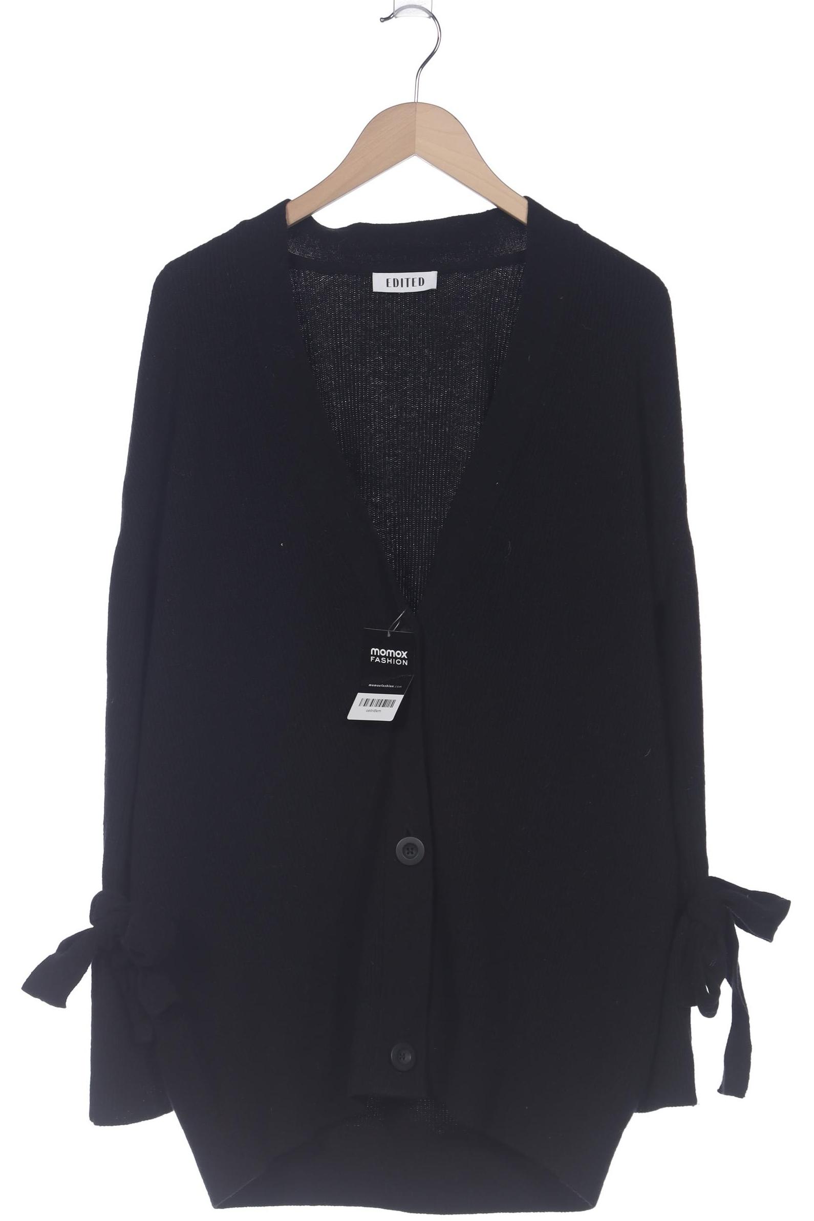 

Edited THE Label Damen Strickjacke, schwarz, Gr. 38