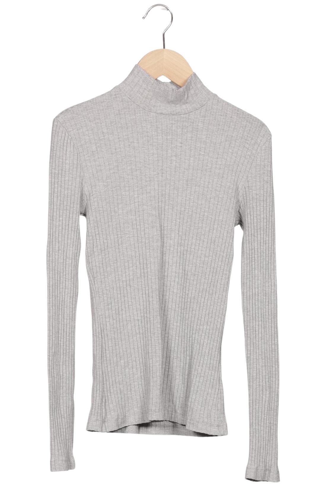 

Edited THE Label Damen Langarmshirt, grau, Gr. 34