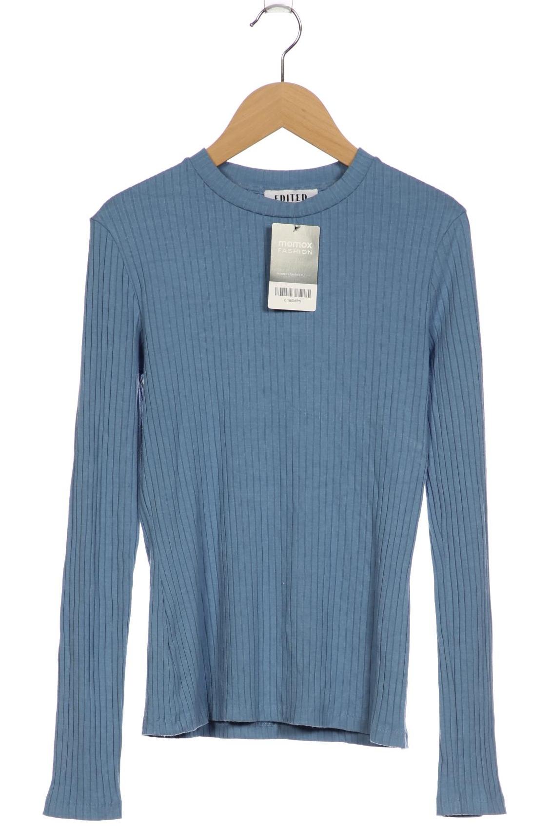 

Edited THE Label Damen Langarmshirt, hellblau, Gr. 36
