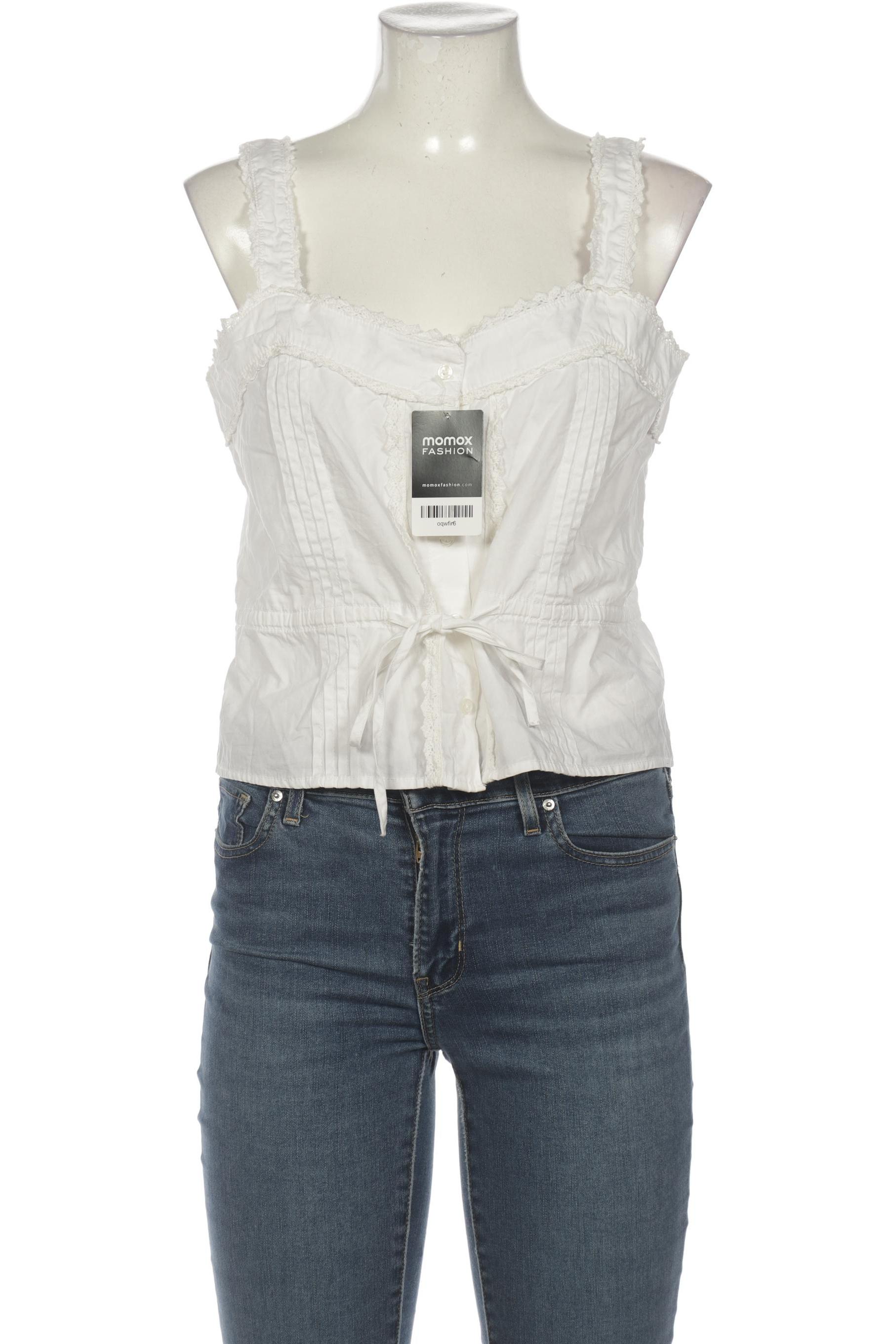 

EDITED THE LABEL Damen Bluse, weiß