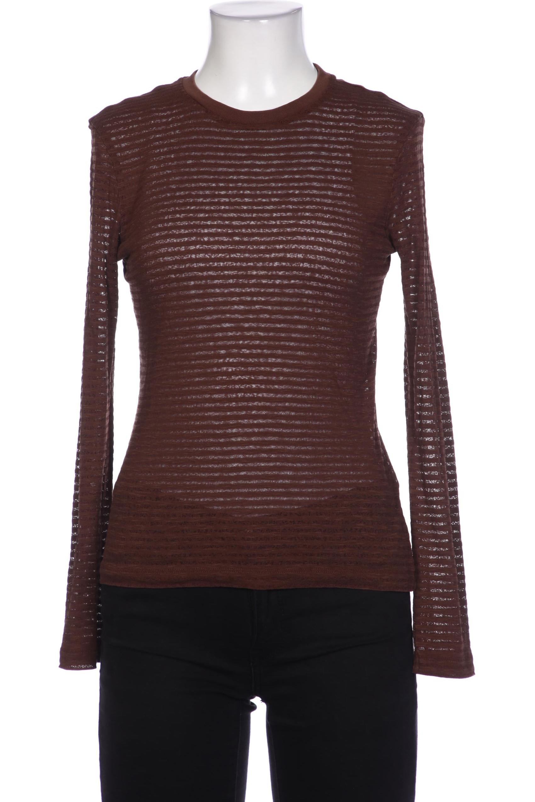 

EDITED THE LABEL Damen Langarmshirt, braun