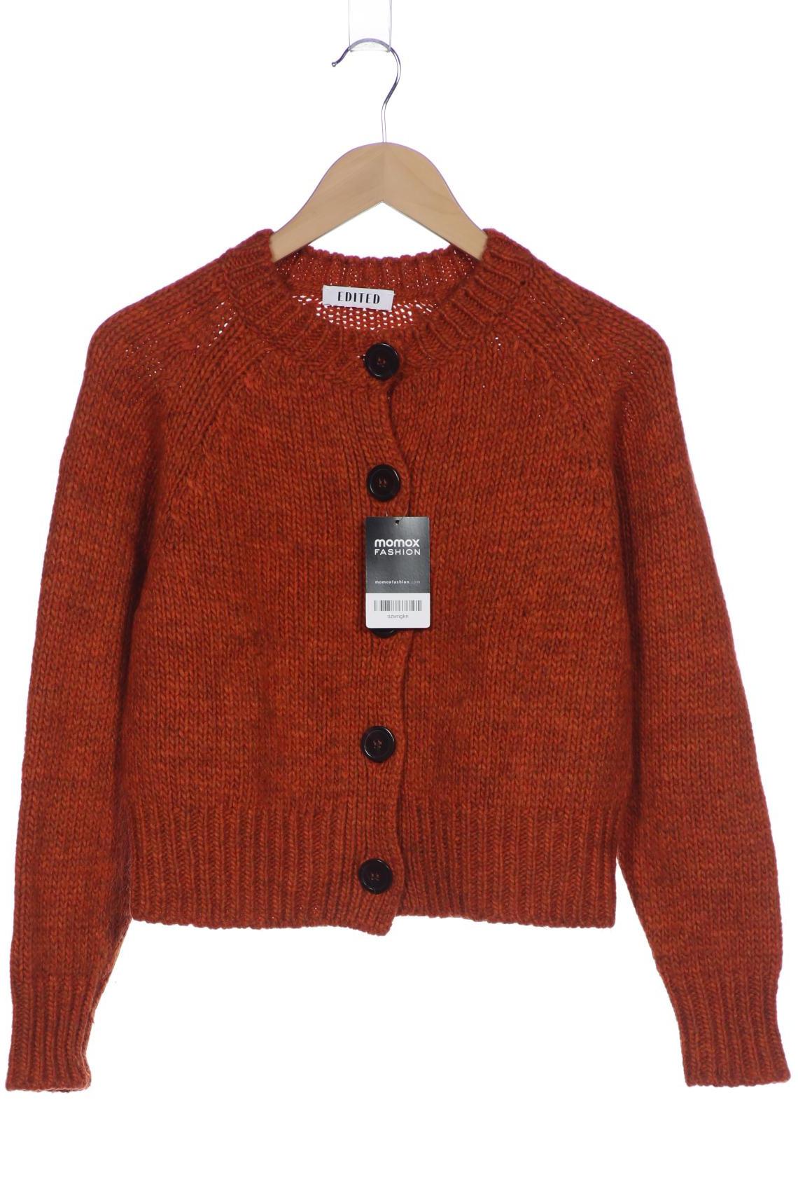 

Edited THE Label Damen Strickjacke, orange, Gr. 36