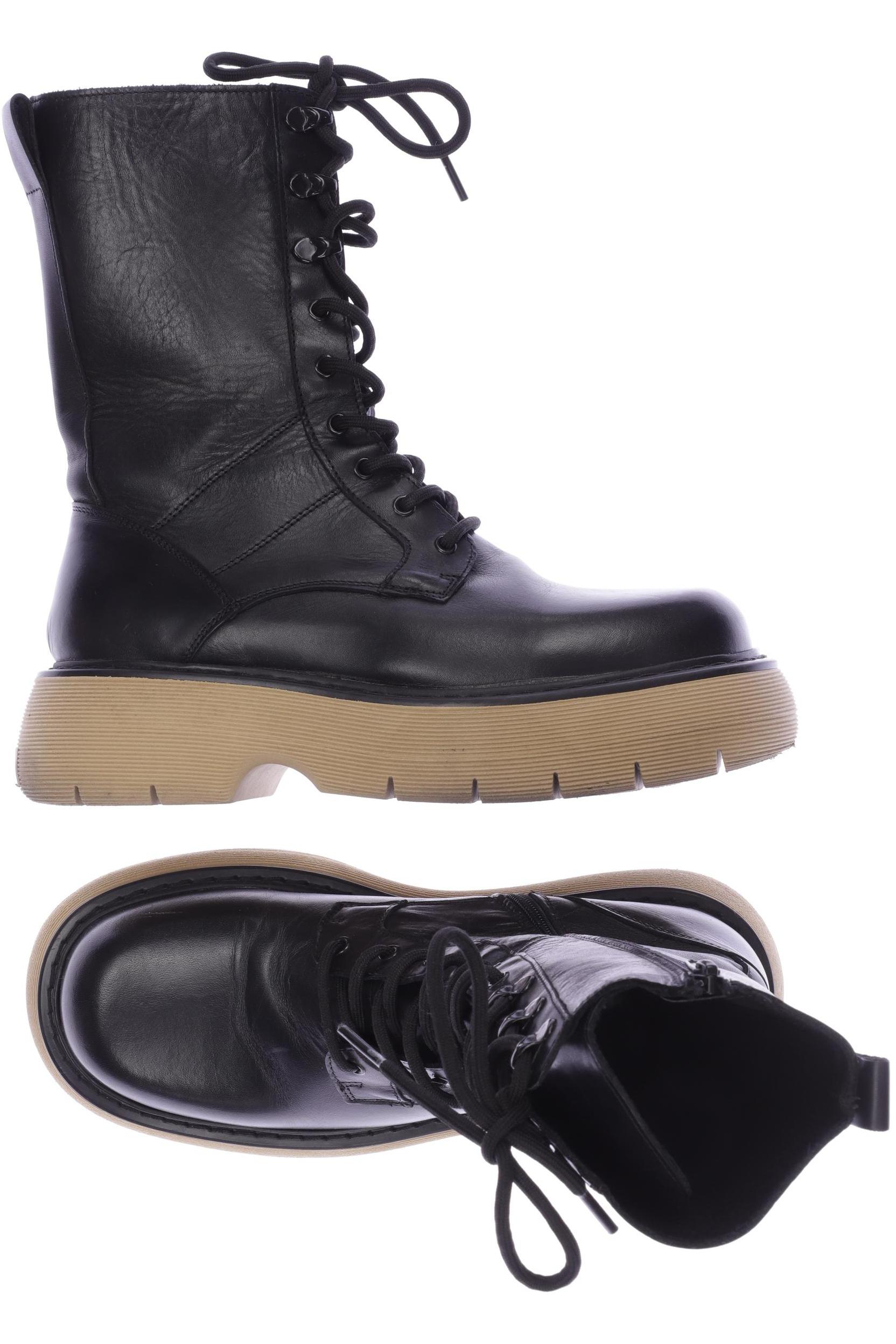 

Edited THE Label Damen Stiefelette, schwarz, Gr. 40