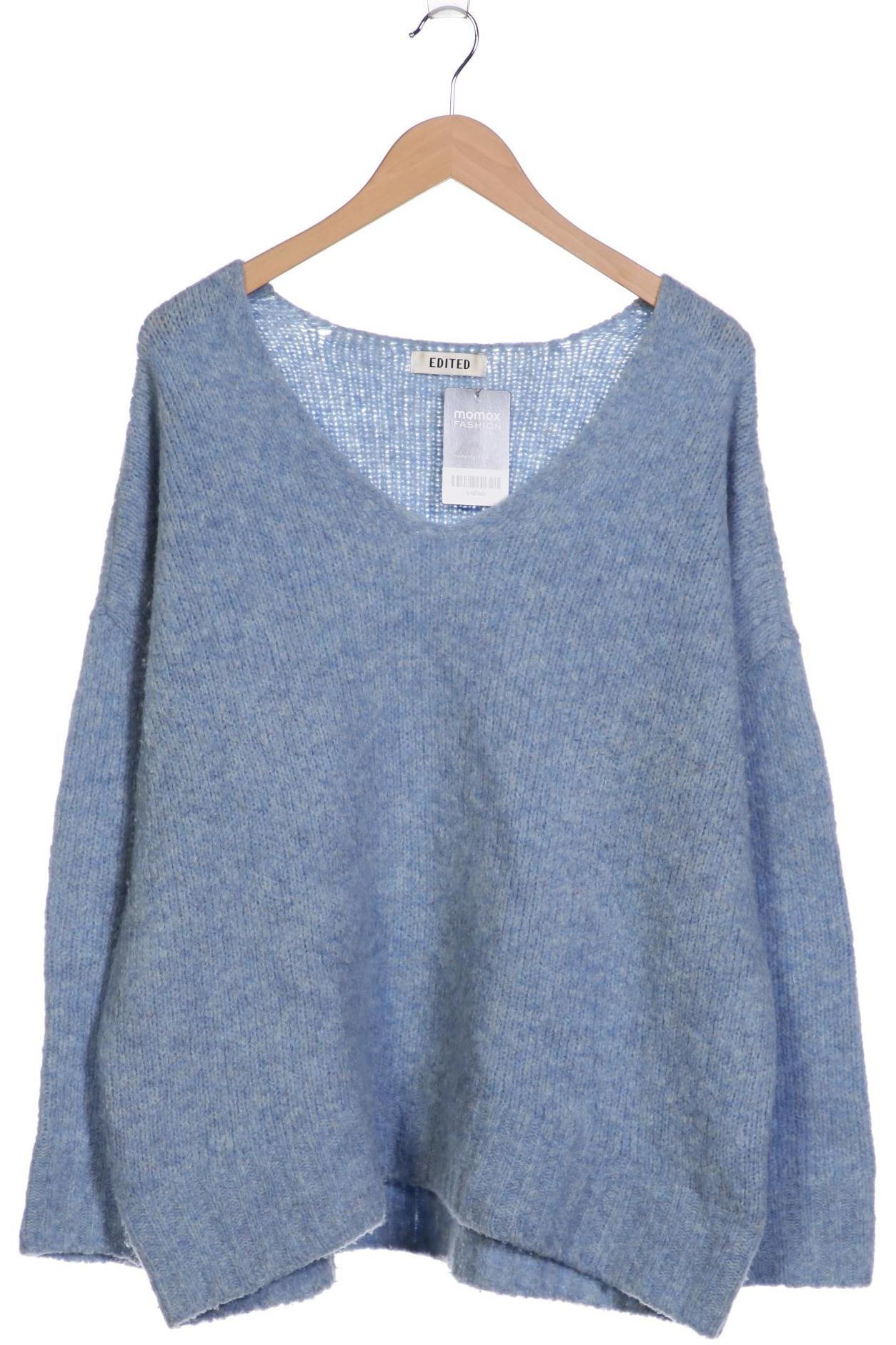 

Edited THE Label Damen Pullover, blau, Gr. 38