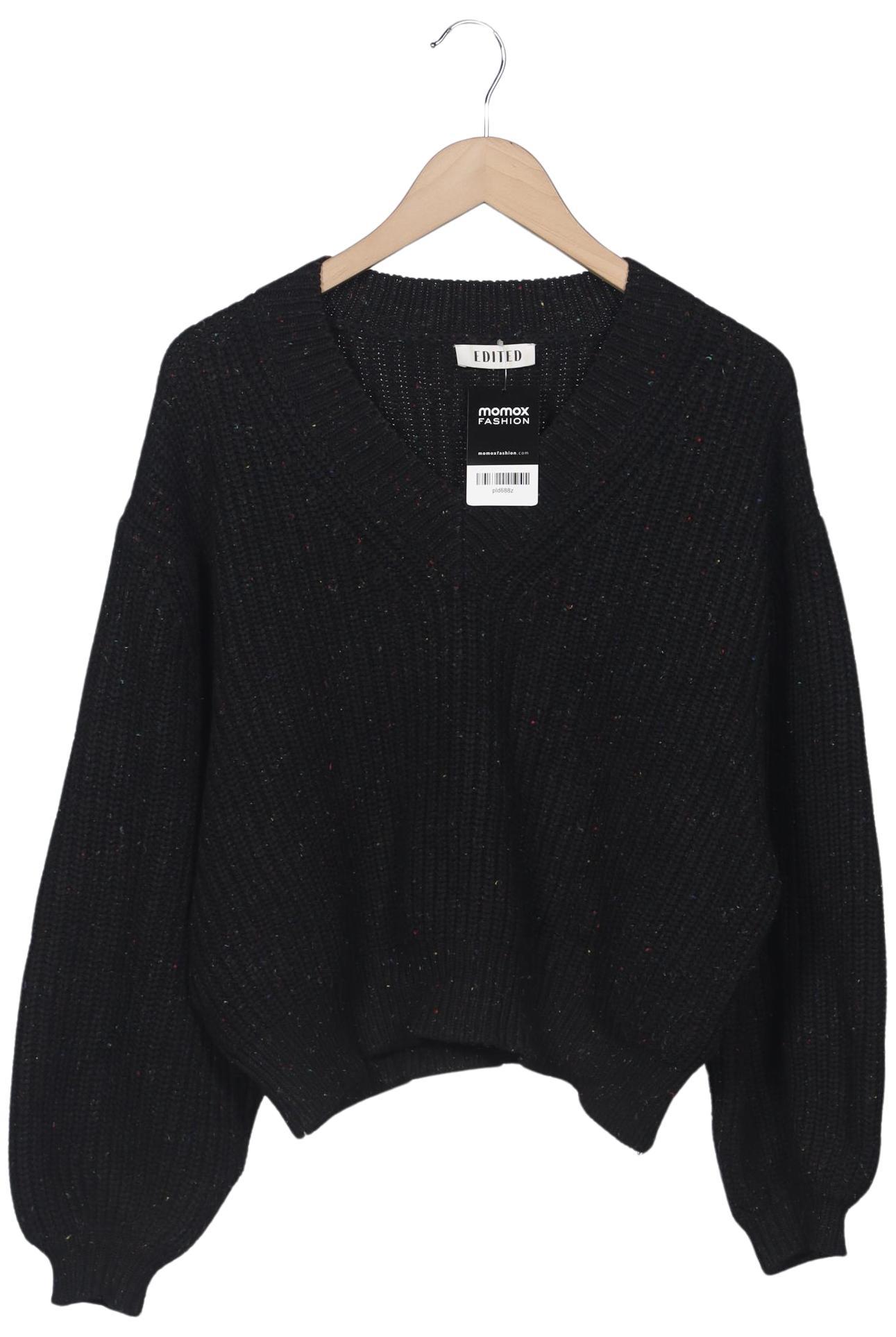 

Edited THE Label Damen Pullover, schwarz, Gr. 40