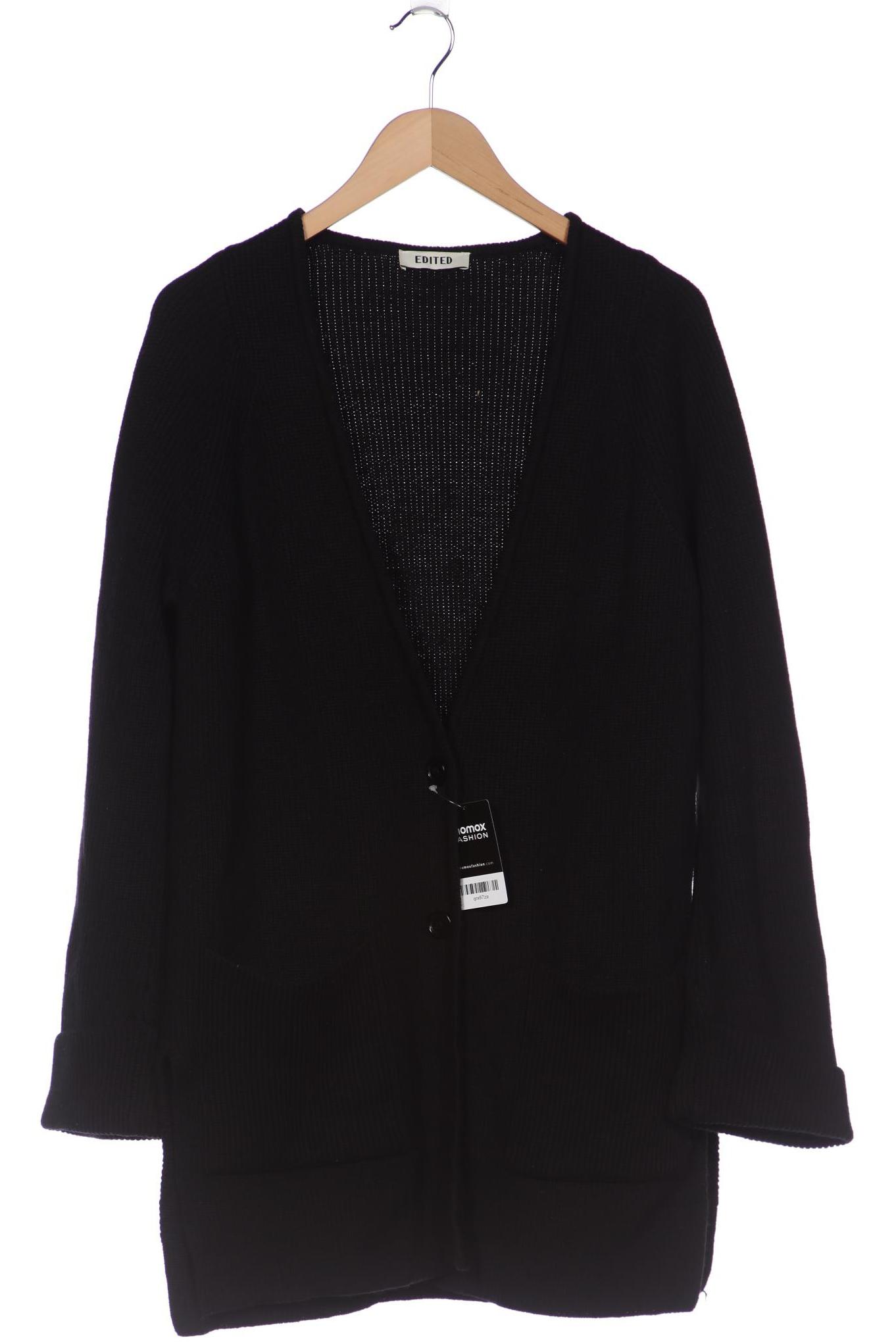 

EDITED THE LABEL Damen Strickjacke, schwarz