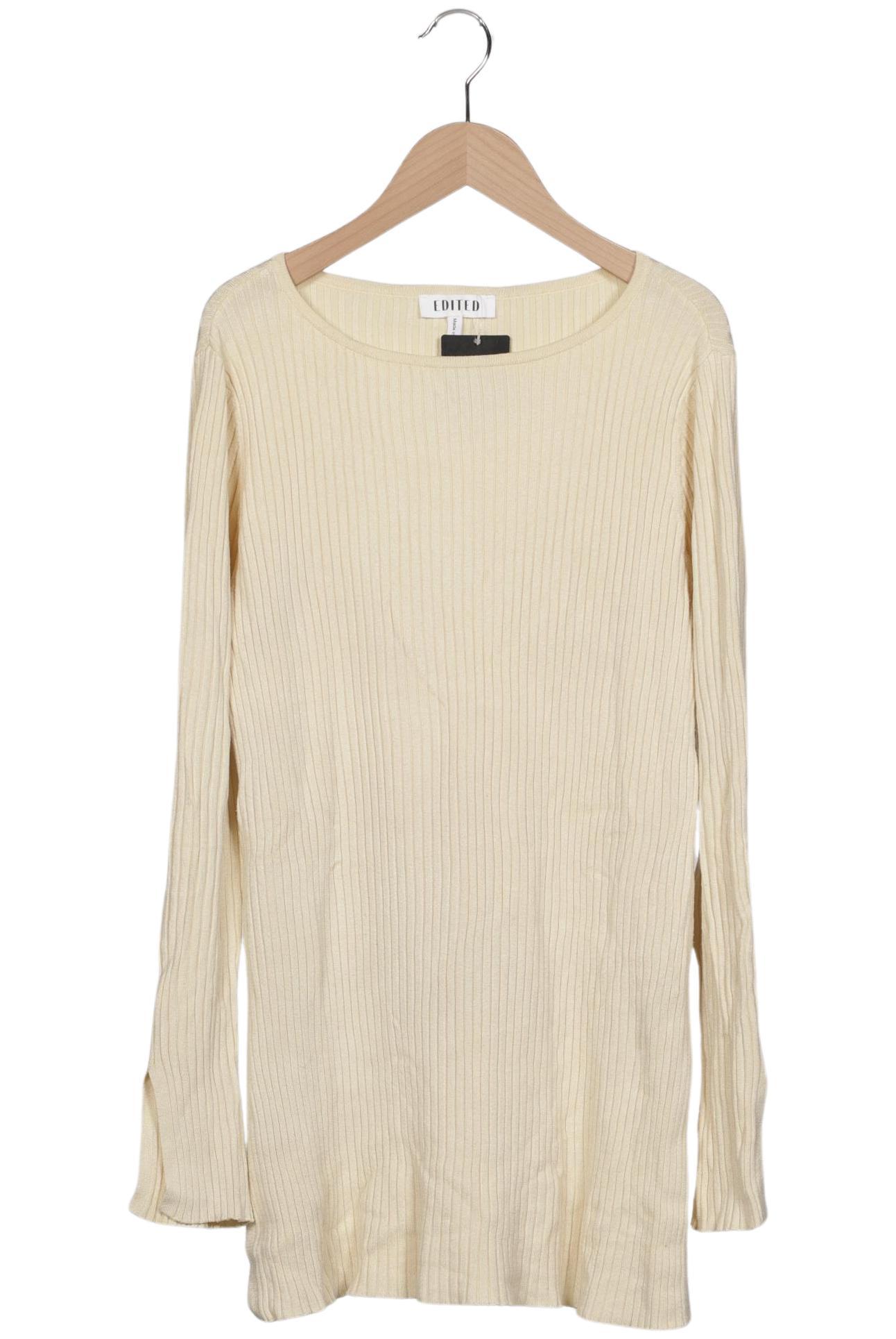 

Edited THE Label Damen Pullover, cremeweiß, Gr. 38