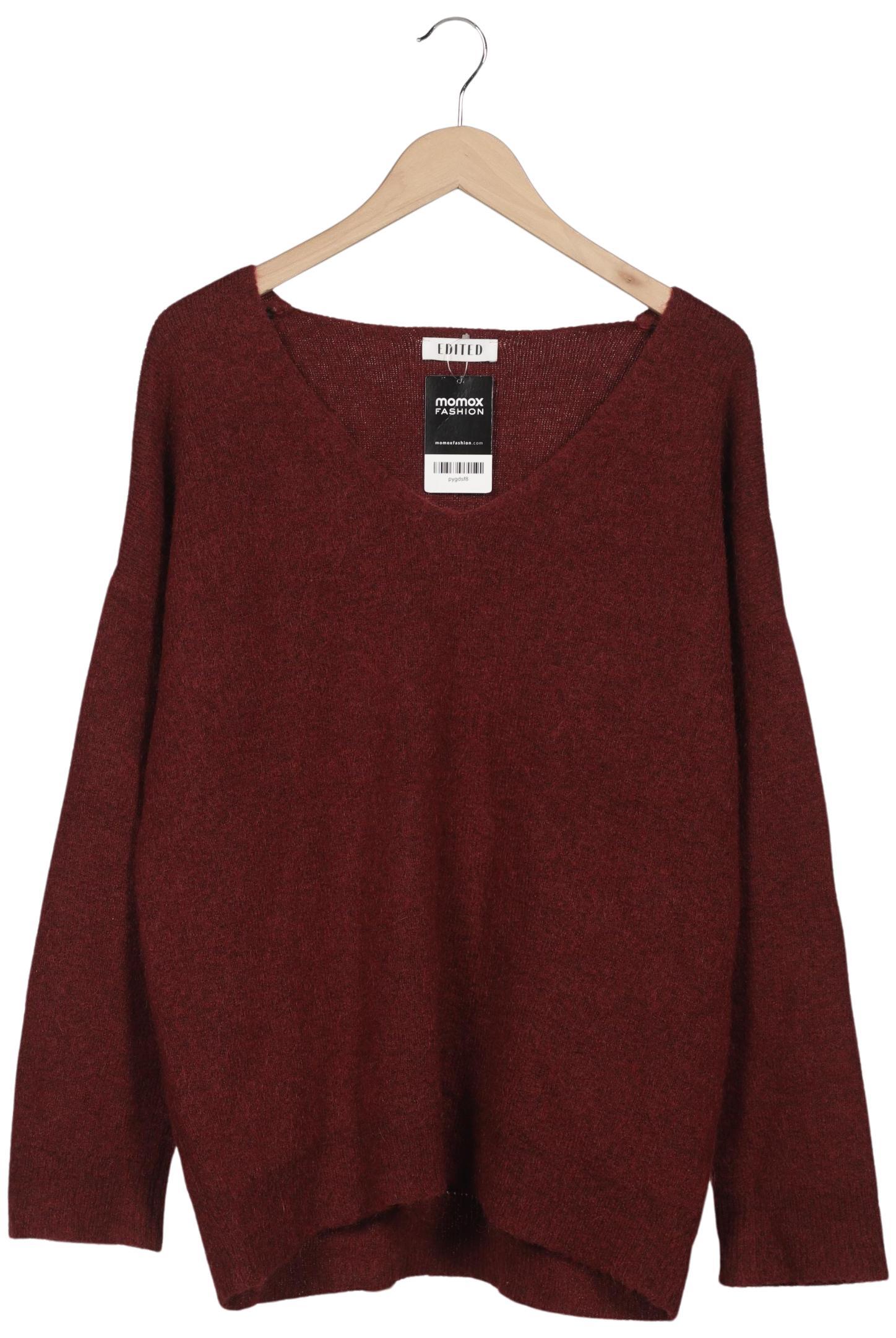 

Edited THE Label Damen Pullover, bordeaux, Gr. 40